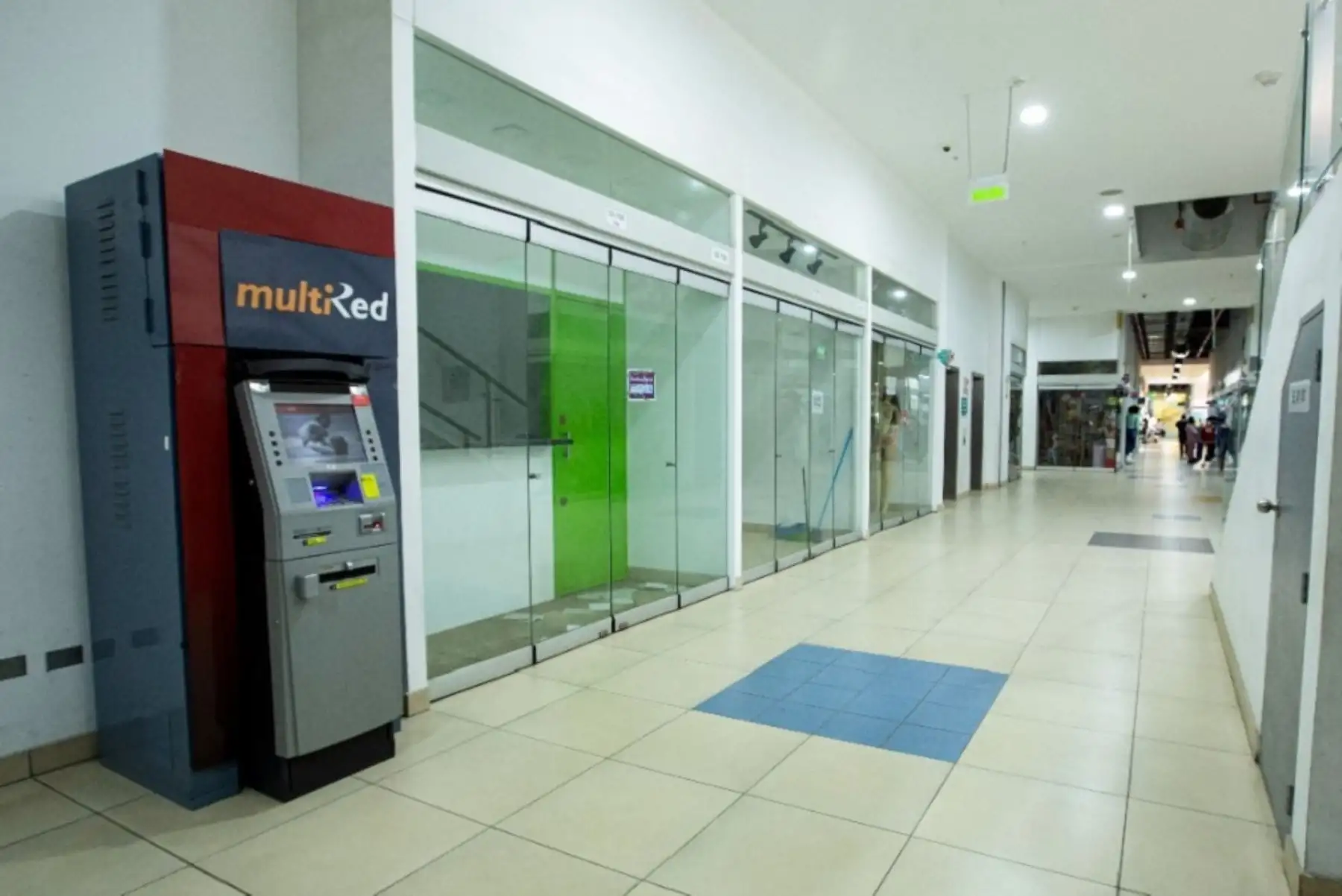 Nuevo cajero automático del Banco de la Nación, ubicado en en el Centro Comercial “Gama”, ubicado en la calle Agustín Gamarra 1225 y avenida Aviación 950, La Victoria. Foto: Cortesía.