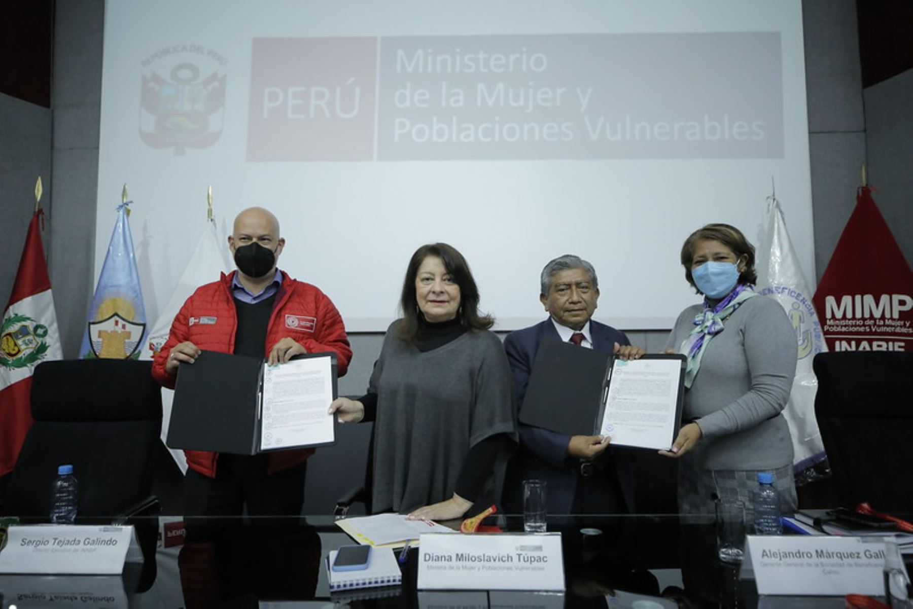 MIMP y Beneficencia del Callao firman convenio para creación de nuevo CAR de Urgencia