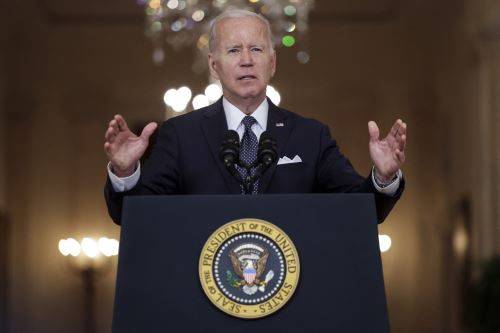 Presidente de Estados Unidos, Joe Biden, da luz verde a ley sobre la covid-19 (imagen de archivo). Foto: AFP