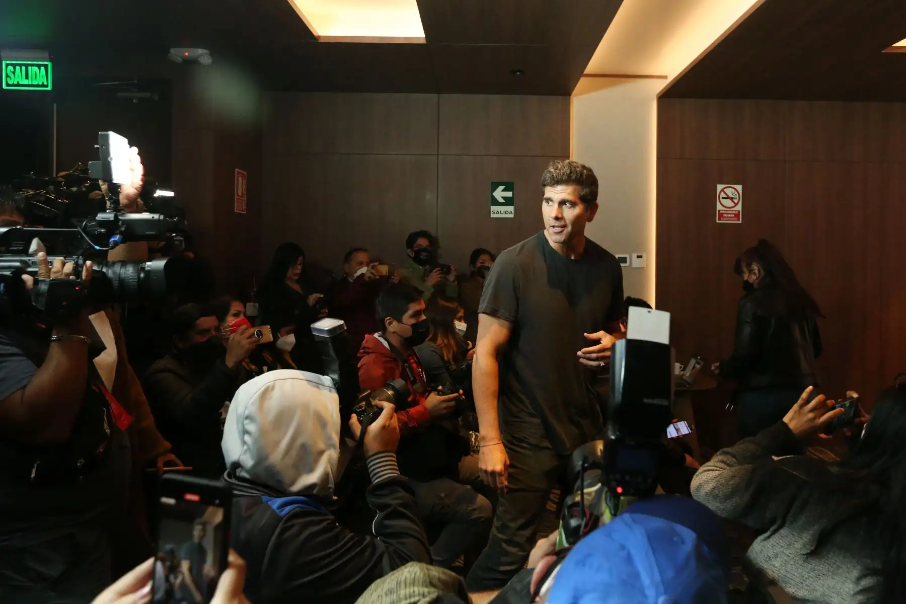 Christian Meier presenta su nuevo tema musical denominado " Deja Vu " después de 2 décadas. 
Foto: ANDINA/Eddy Ramos