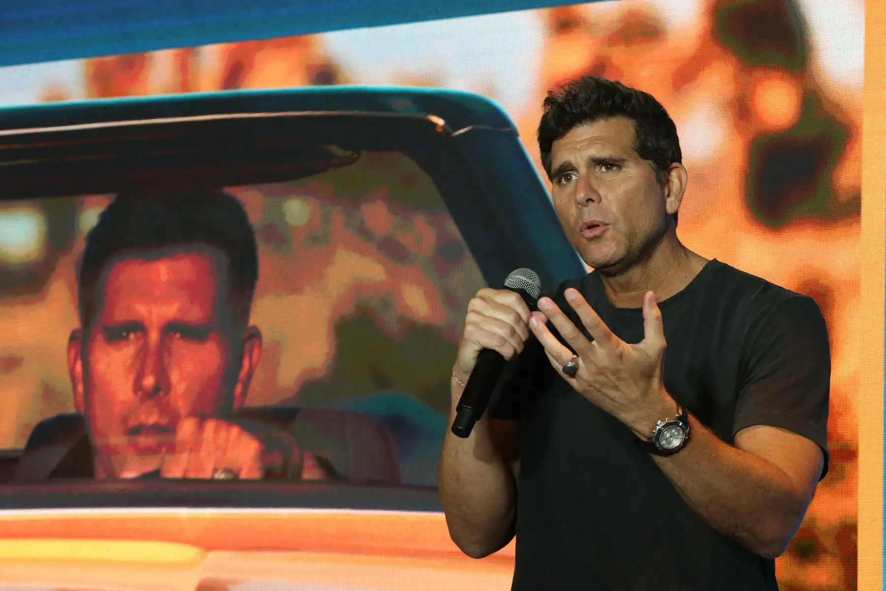 Christian Meier presenta su nuevo tema musical denominado " Deja Vu " después de 2 décadas. 
Foto: ANDINA/Eddy Ramos