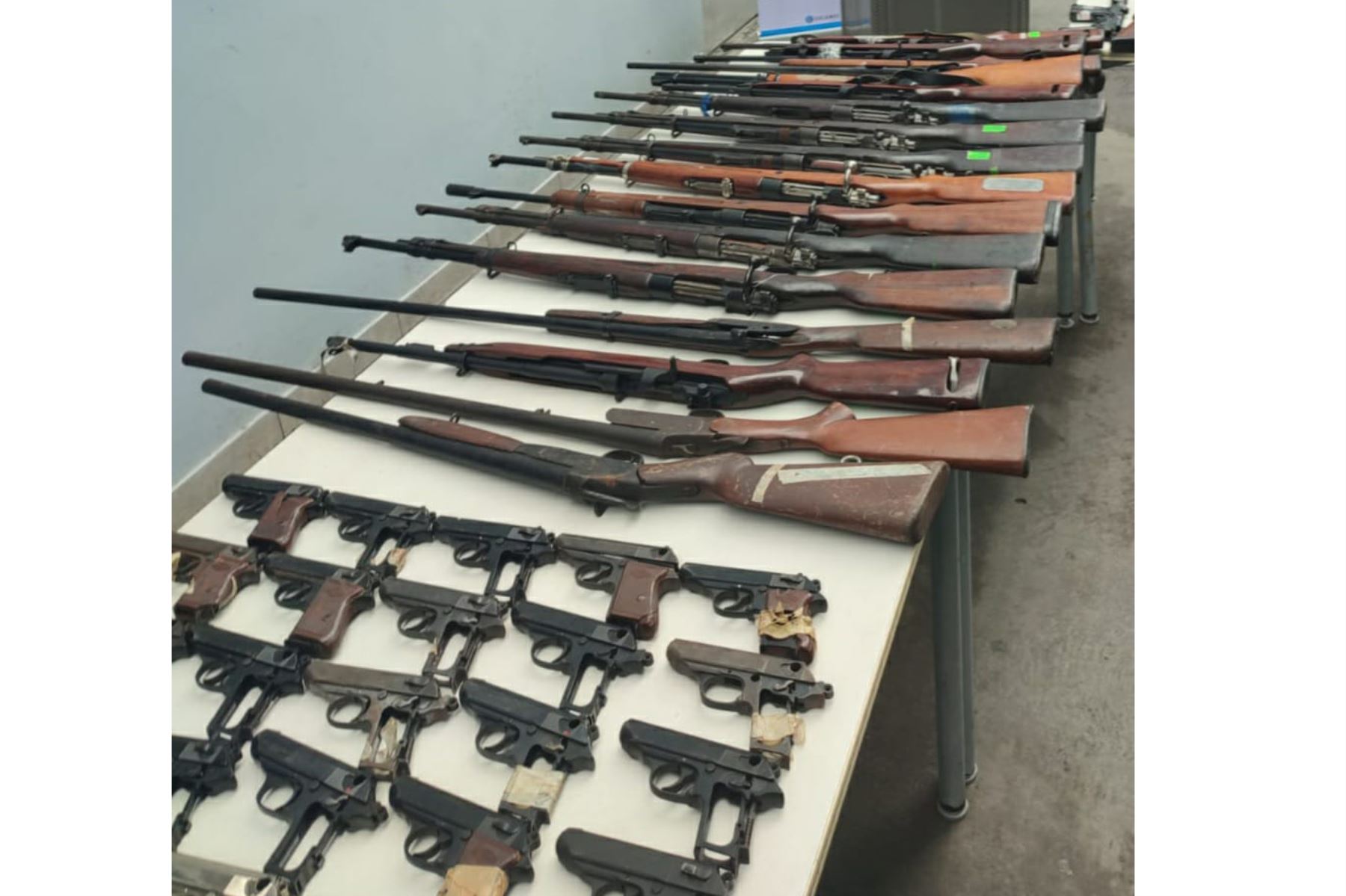 Ejército depositó voluntariamente 448 armas de fuego en almacenes de la Sucamec