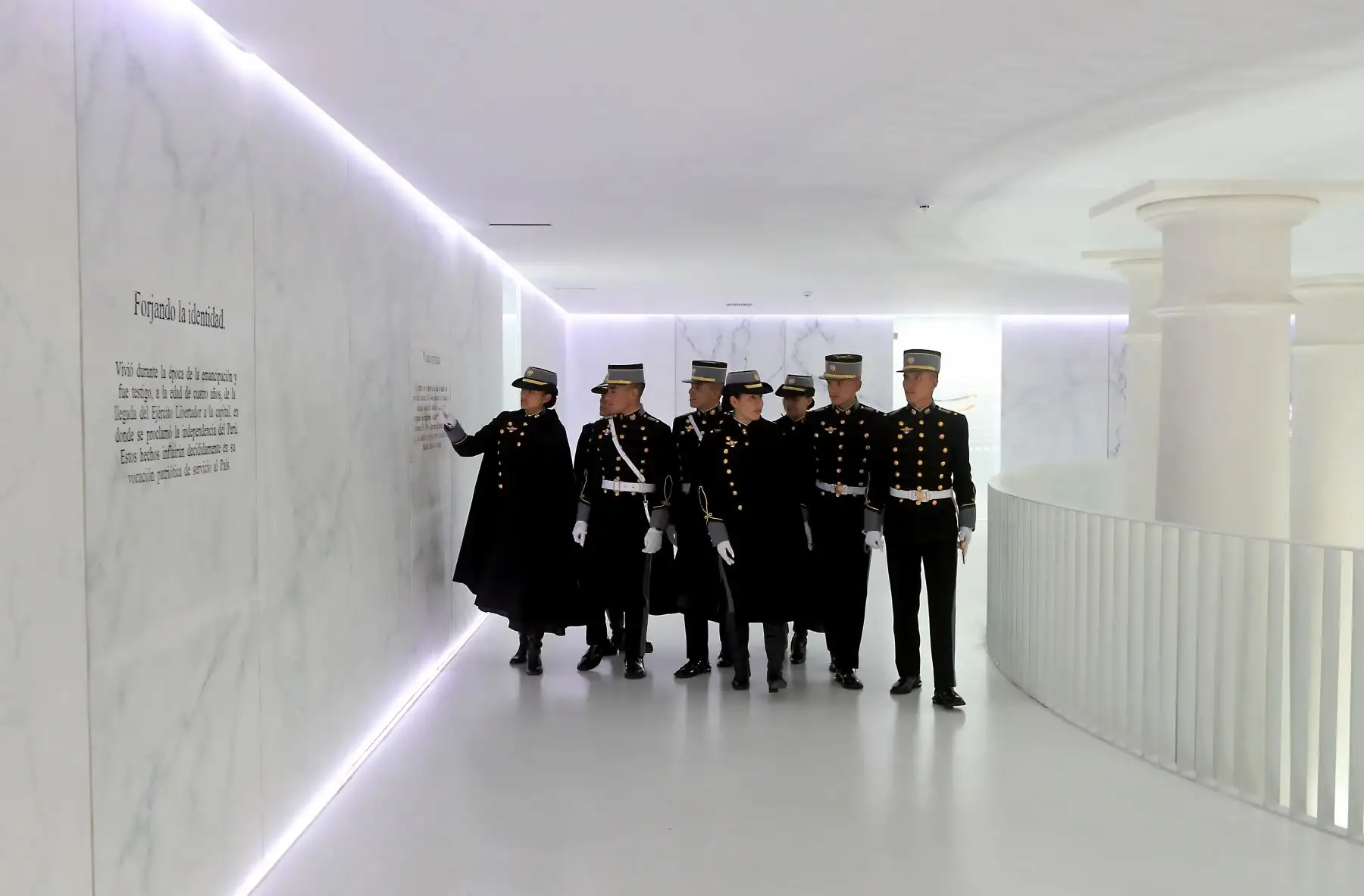 El Cenotafio Coronel Francisco Bolognesi, recientemente construido en la Escuela Militar de Chorrillos, abre sus puertas al público con el fin de promover los valores patrióticos del héroe nacional, en el marco de las celebraciones del 142 aniversario de la Batalla de Arica. Foto: ANDINA/Mindef