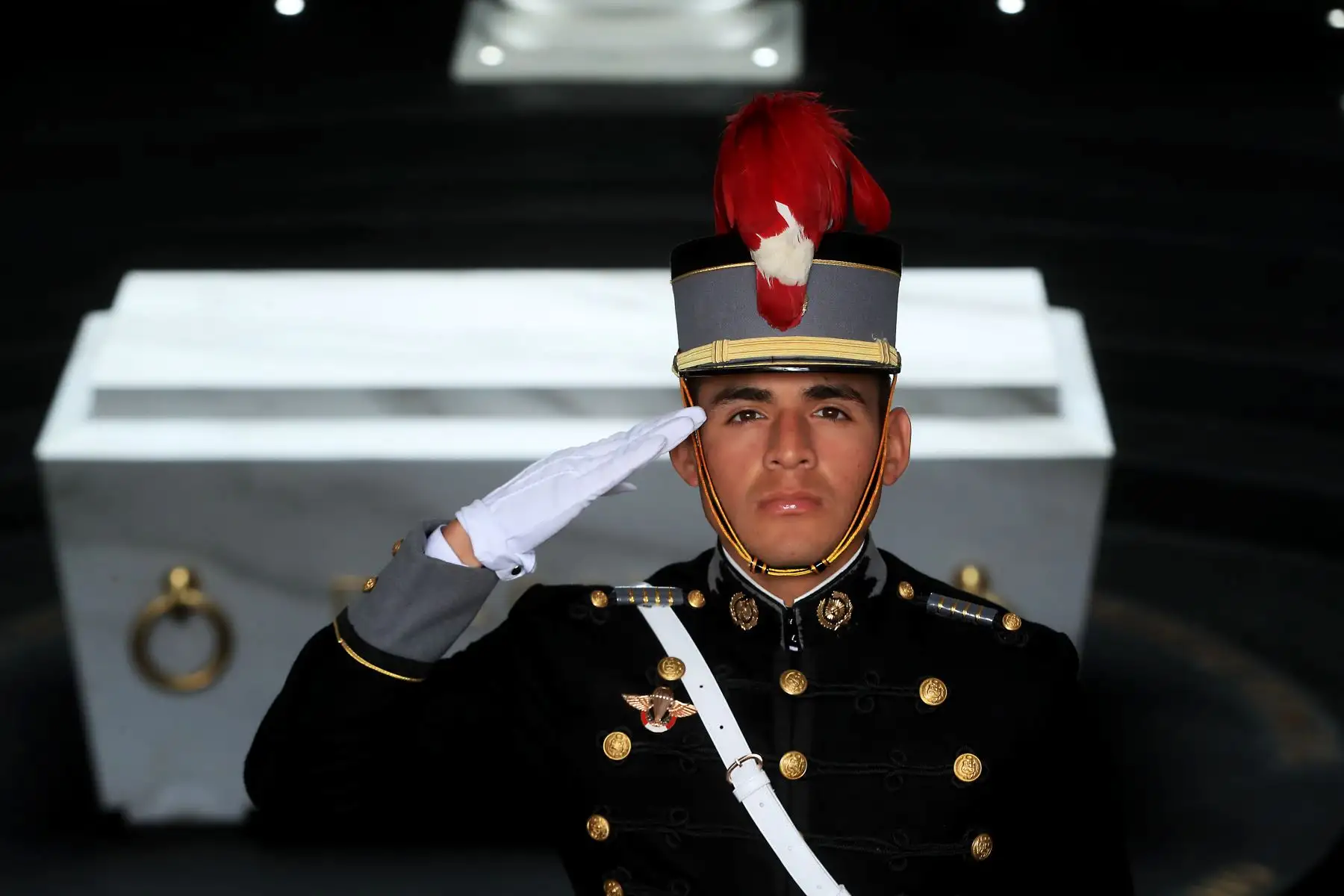 El Cenotafio Coronel Francisco Bolognesi, recientemente construido en la Escuela Militar de Chorrillos, abre sus puertas al público con el fin de promover los valores patrióticos del héroe nacional, en el marco de las celebraciones del 142 aniversario de la Batalla de Arica. Foto: ANDINA/Mindef