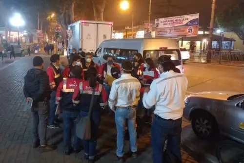 Operativo de Sunafil en bares y restaurantes de Barranco. Foto: Cortesía.