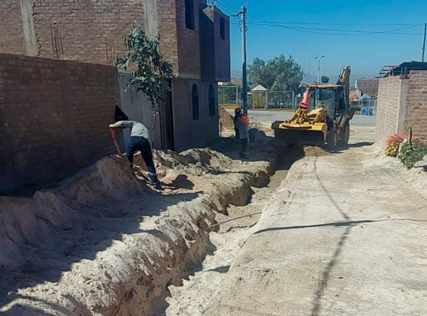 Arequipa: reanudan obras de agua y alcantarillado en distrito de Cerro Colorado