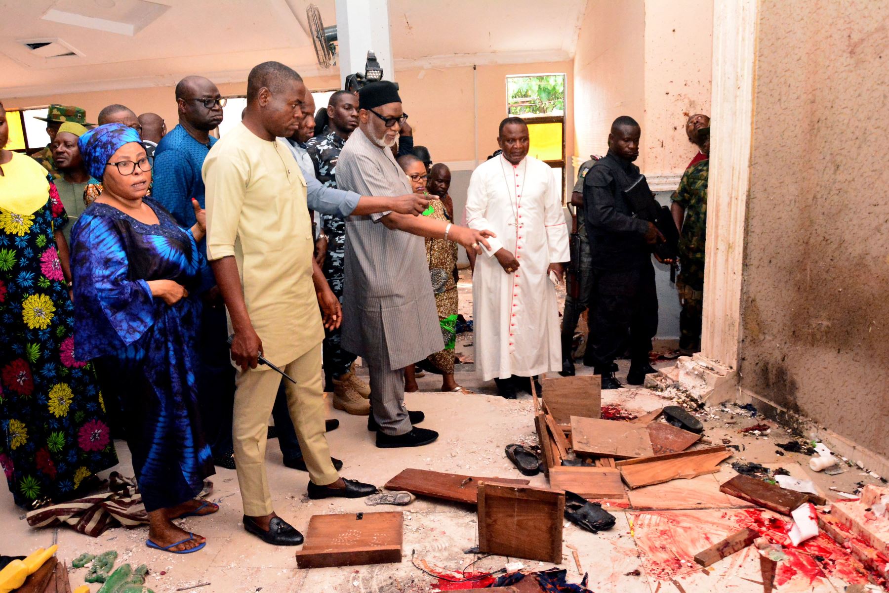 Más de 50 personas murieron en el ataque a una iglesia el domingo en Nigeria