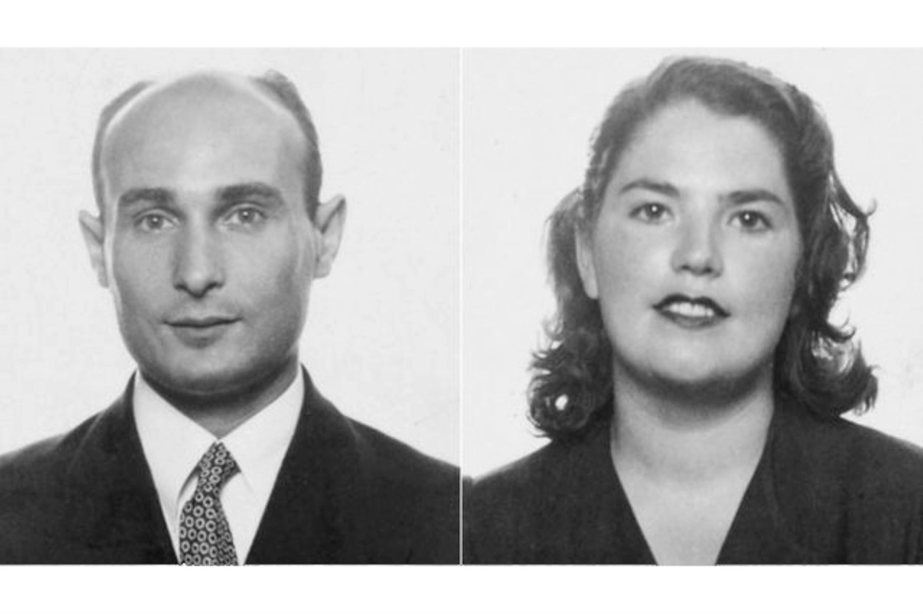 Joan Pujol, que aparece en la imagen con su esposa Araceli, fue un agente doble que ayudó a engañar a los nazis sobre las operaciones del Día D. Foto: Imagen publicada en la BBC Mundo