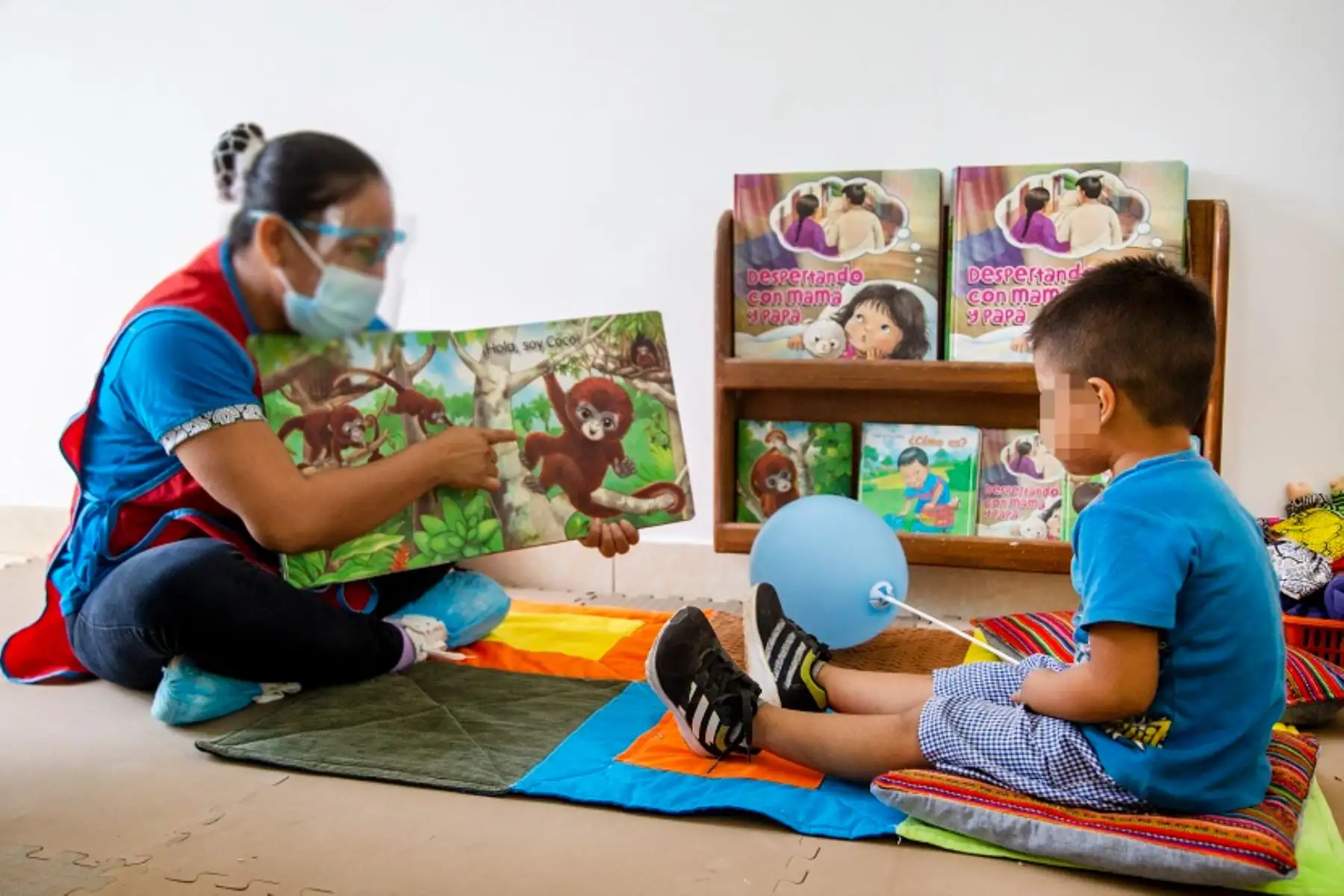 Más de 118 niñas y niños, hijos de internas de los establecimientos penitenciarios Mujeres y Anexo Mujeres de Chorrillos, fueron atendidos por el Ministerio de Desarrollo e Inclusión Social (Midis), mediante el Programa Nacional Cuna Más. Foto: Difusión