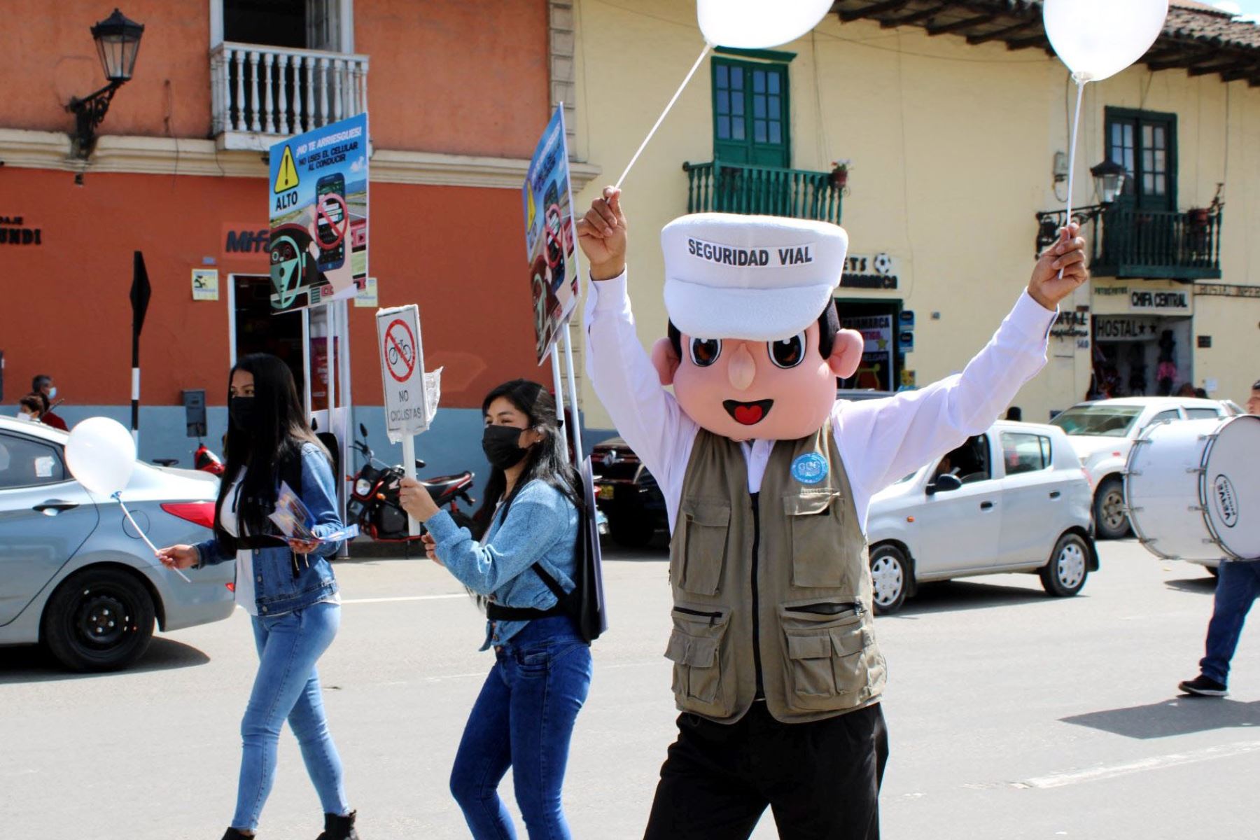 Cajamarca lanza campaña de seguridad vial para disminuir accidentes de tránsito