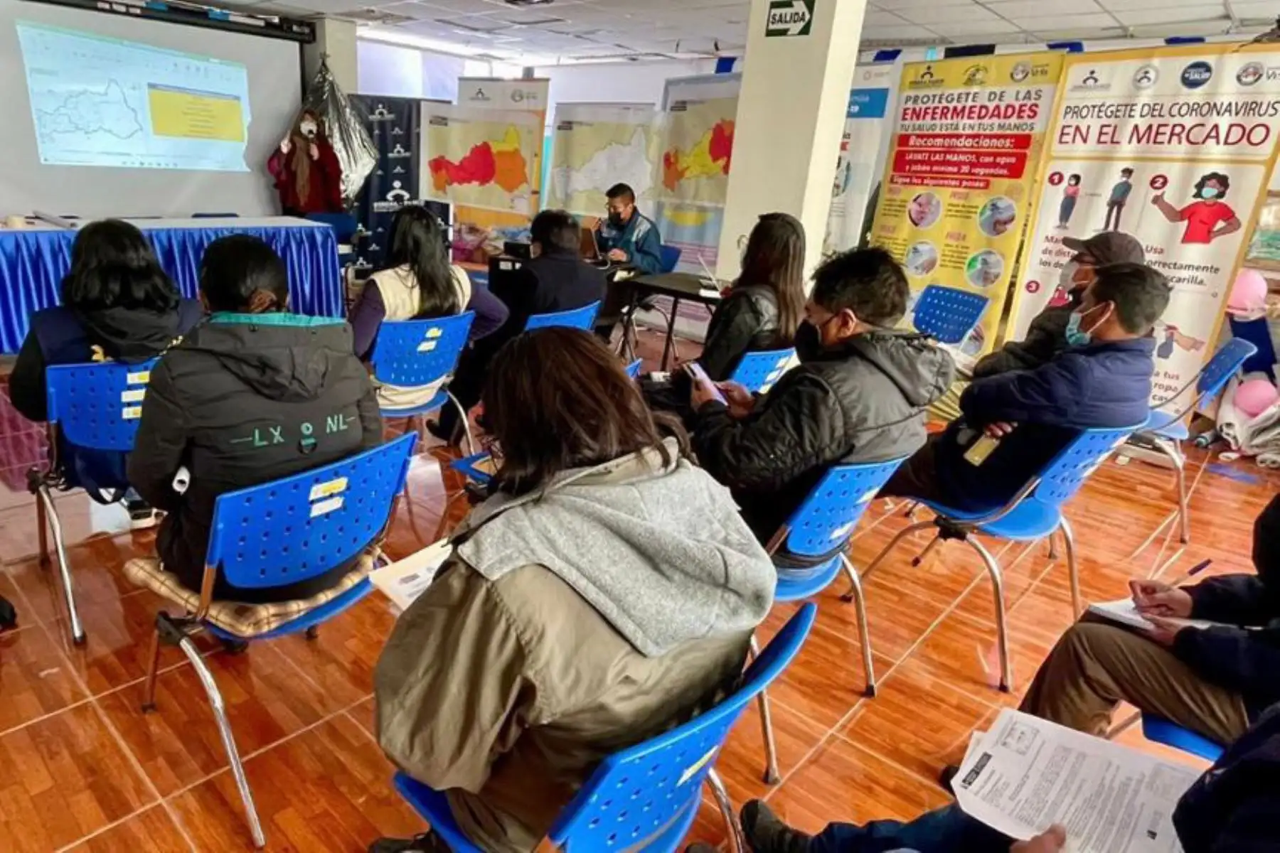 Una de las acciones es la elaboración de las “Hojas de ruta regional en salud para la implementación de medidas de adaptación frente al cambio climático al 2025”, documento logrado a partir de talleres participativos.