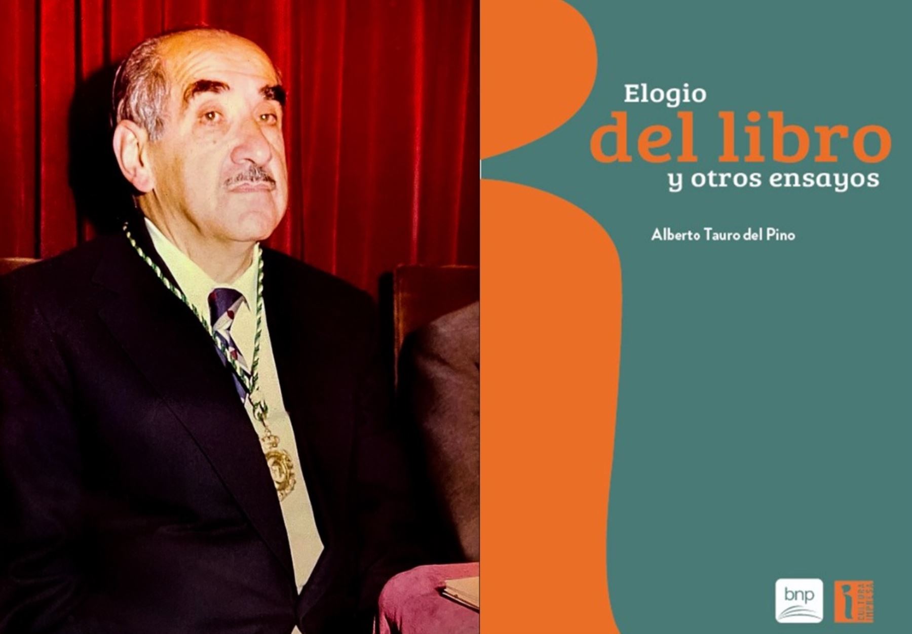 BNP presentará la publicación "Elogio del libro y otros ensayos" de Alberto Tauro del Pino.