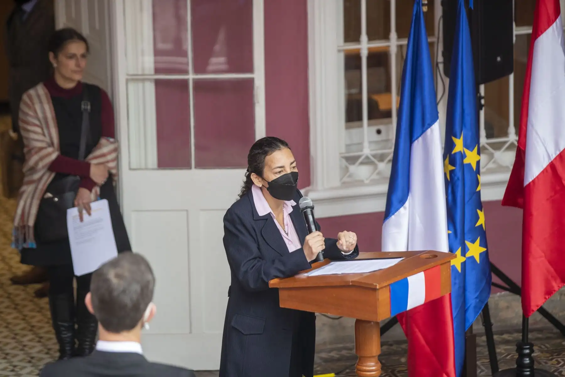 Símbolo de la cooperación científica entre Francia y Perú desde hace 74 años, el Instituto Francés de Estudios Andinos inauguró su nuevo local en Barranco, dónde seguirá acogiendo a investigadores franceses, peruanos y de todas las nacionalidades. Foto: ANDINA/Carla Patiño