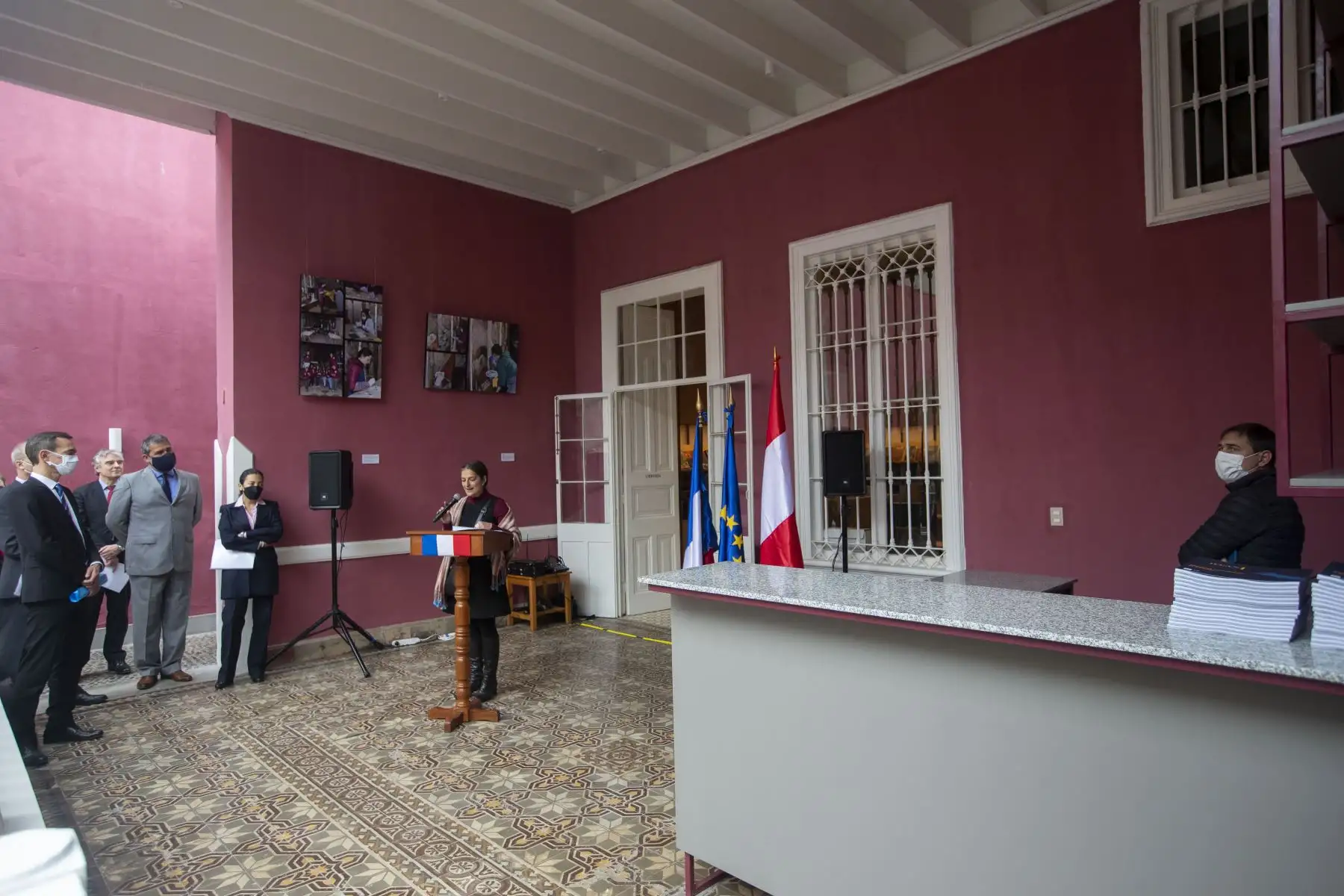 Símbolo de la cooperación científica entre Francia y Perú desde hace 74 años, el Instituto Francés de Estudios Andinos inauguró su nuevo local en Barranco, dónde seguirá acogiendo a investigadores franceses, peruanos y de todas las nacionalidades. Foto: ANDINA/Carla Patiño