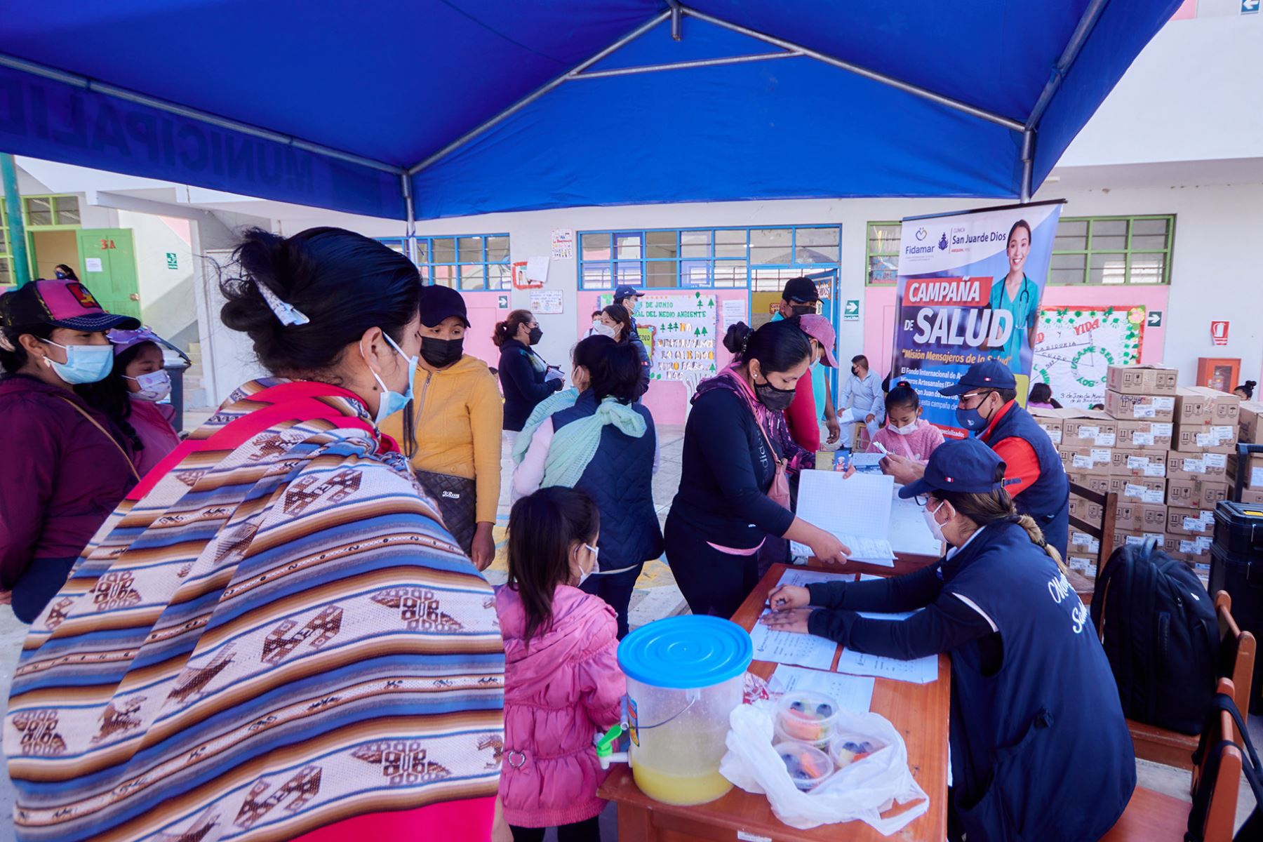 Arequipa: población vulnerable recibe atención médica especializada