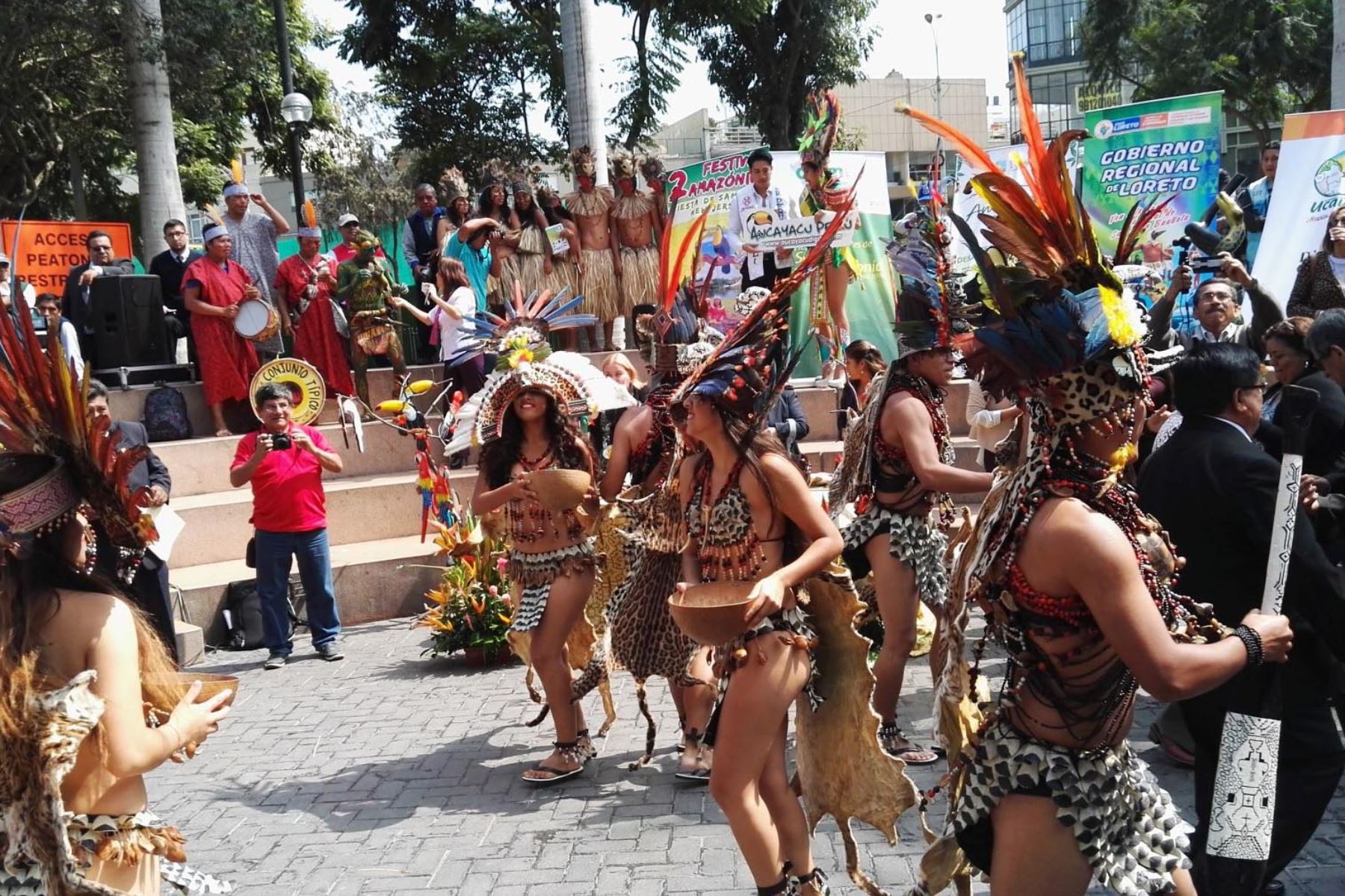 La Fiesta de San Juan es la celebración más importante del calendario festivo de los pueblos de la Amazonía peruana.  ANDINA/Archivo