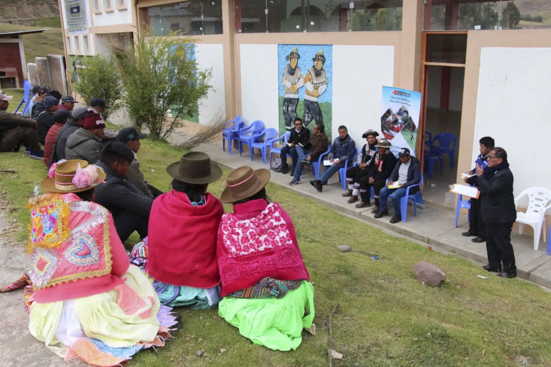 La a Dirección Regional de Educación de Huancavelica impulsa una movilización educativa para recoger la opinión de toda la ciudadanía. Foto: ANDINA/Difusión