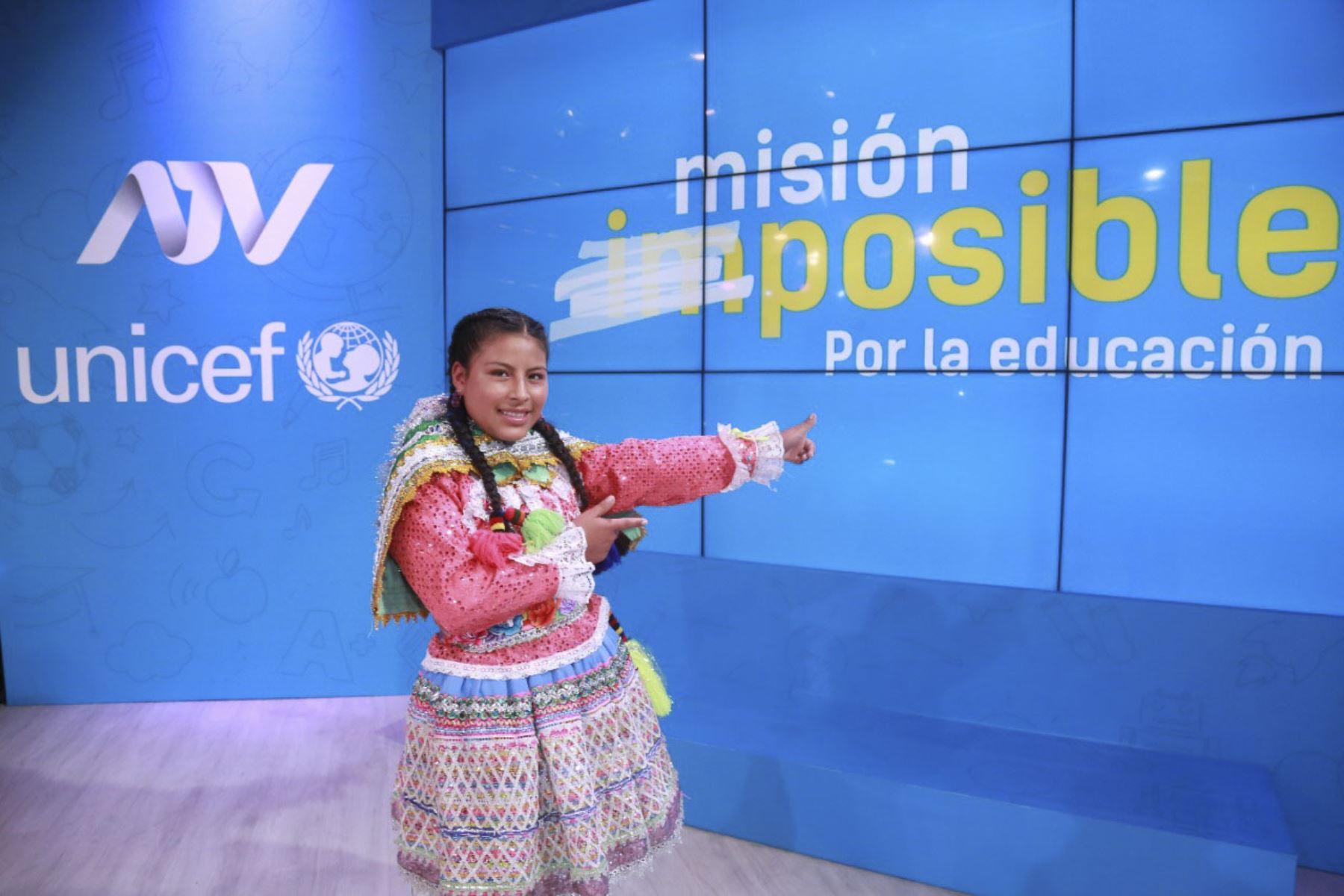 La campaña Misión Posible por la Educación movilizó la solidaridad de todo el Perú por sus niños, niñas y adolescentes. Foto: ANDINA/Unicef.