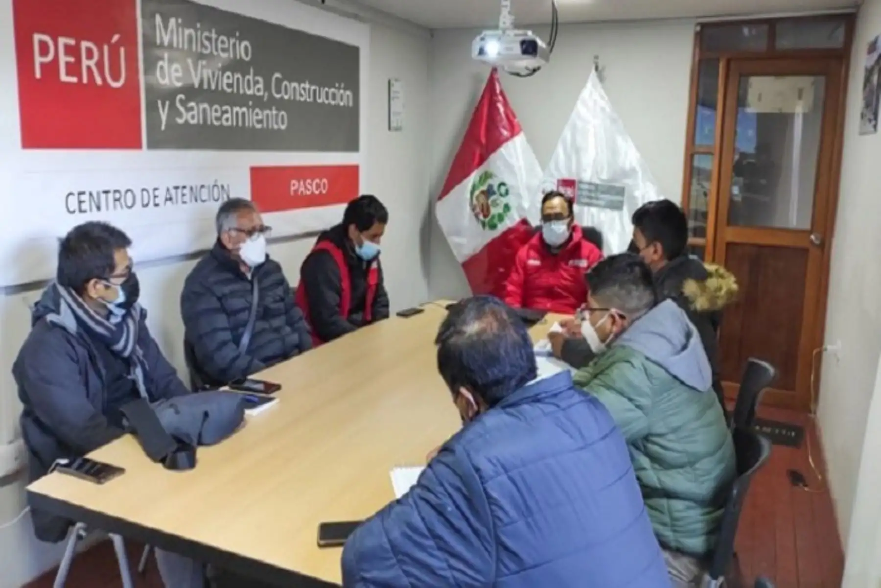 Los equipos de profesionales del MVCS llegaron a la región Pasco, en el contexto de la estrategia Vivienda Itinerante.