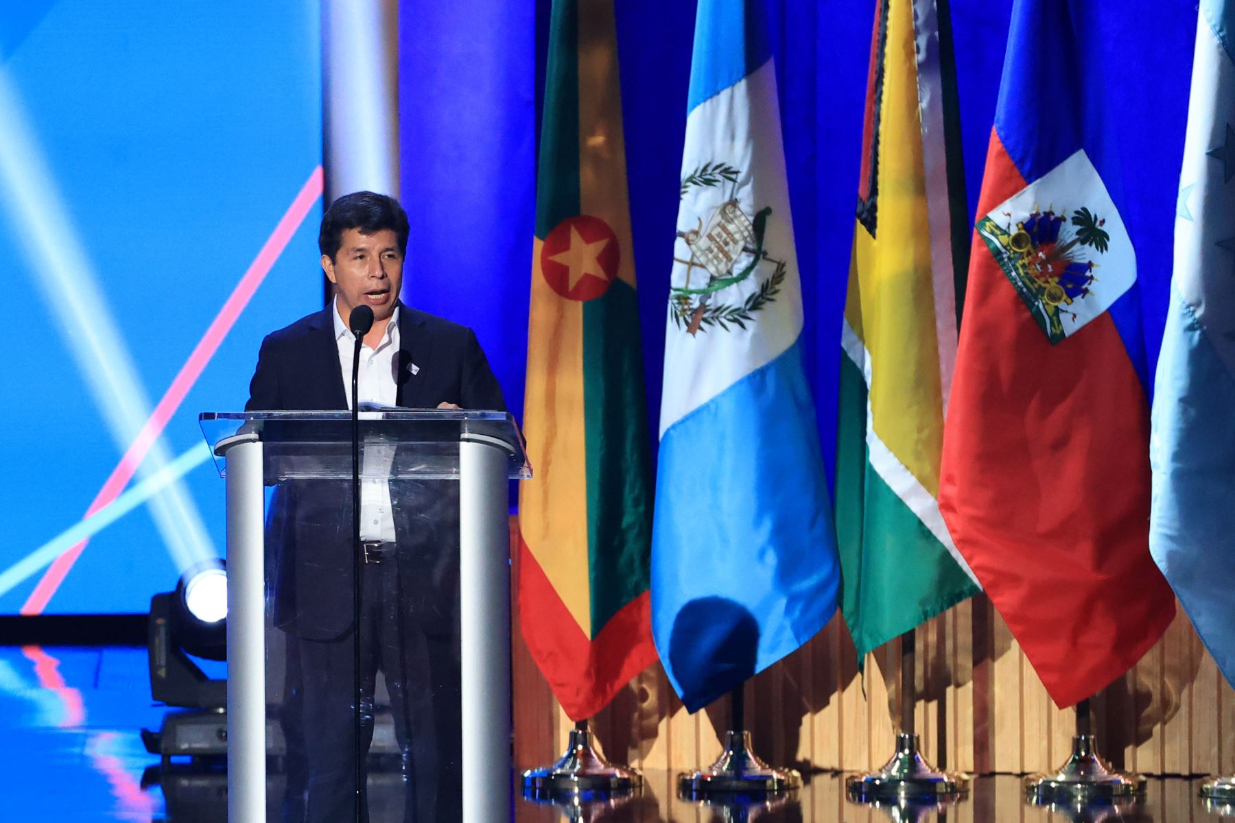 Presidente Castillo invita a empresarios de EE.UU. a invertir con confianza en el Perú