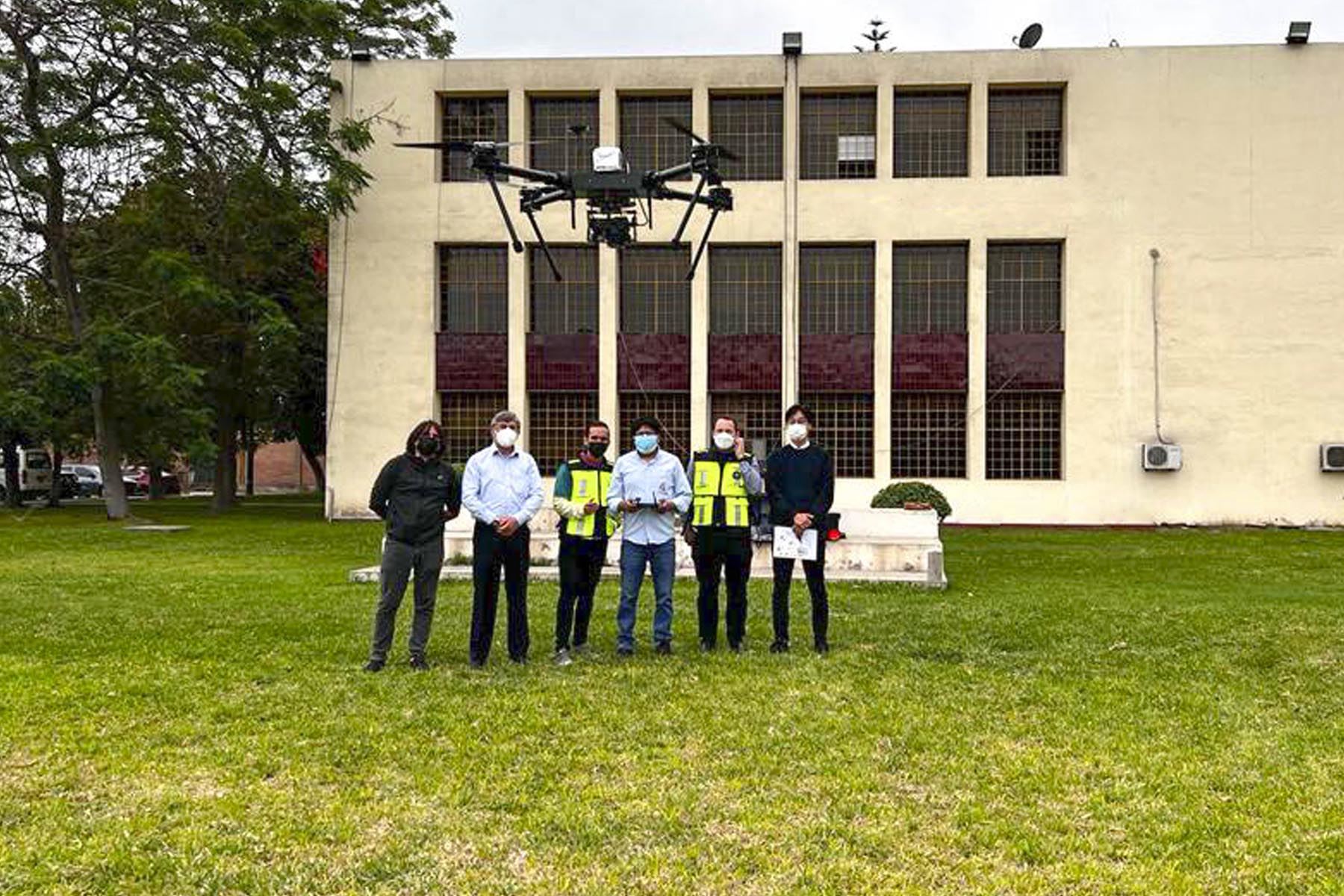 CISMID recibió un drone que será usado para el levantamiento de información tridimensional de las áreas de estudio del proyecto SATREPS.