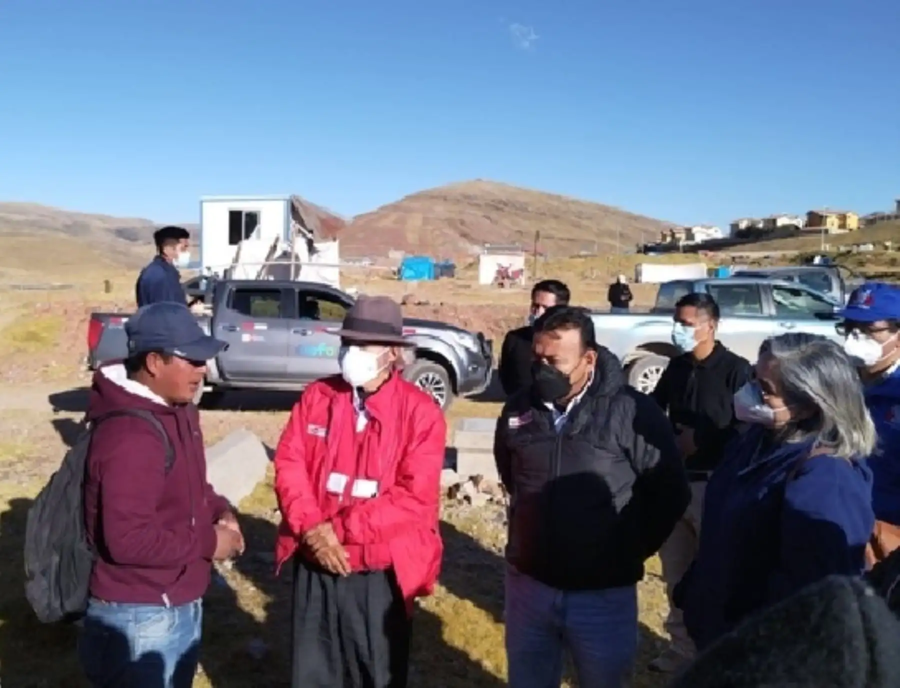 Comisión de alto nivel ministerial se encuentra desde ayer en Cotabambas, Apurímac, con el objetivo de restablecer el diálogo entre las comunidades campesinas y la empresa minera Las Bambas.