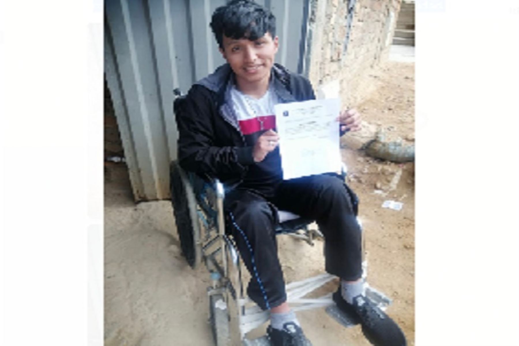 Cajamarca: joven con discapacidad usuario del programa Contigo ingresa a universidad