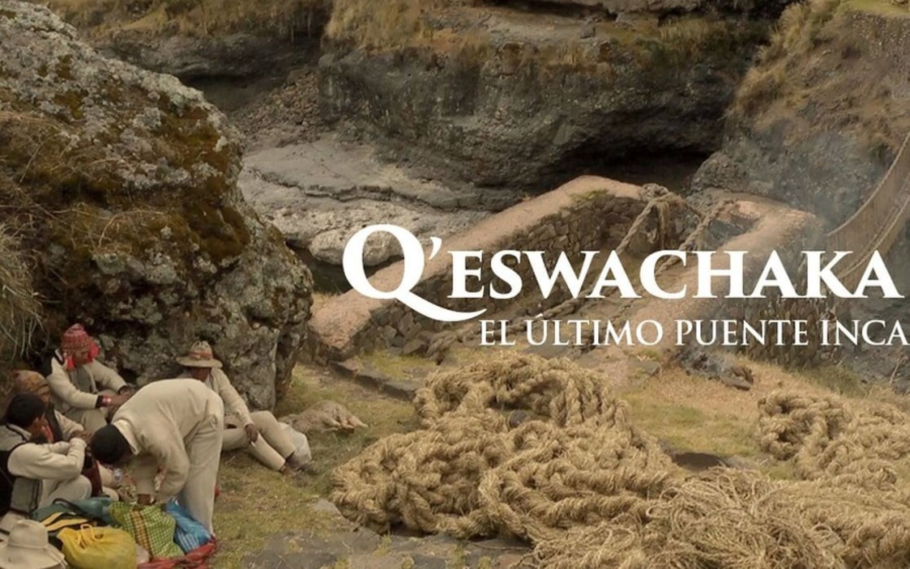 Q’eswachaka: con ritual a la Pachamama empezó la renovación del último puente inca
