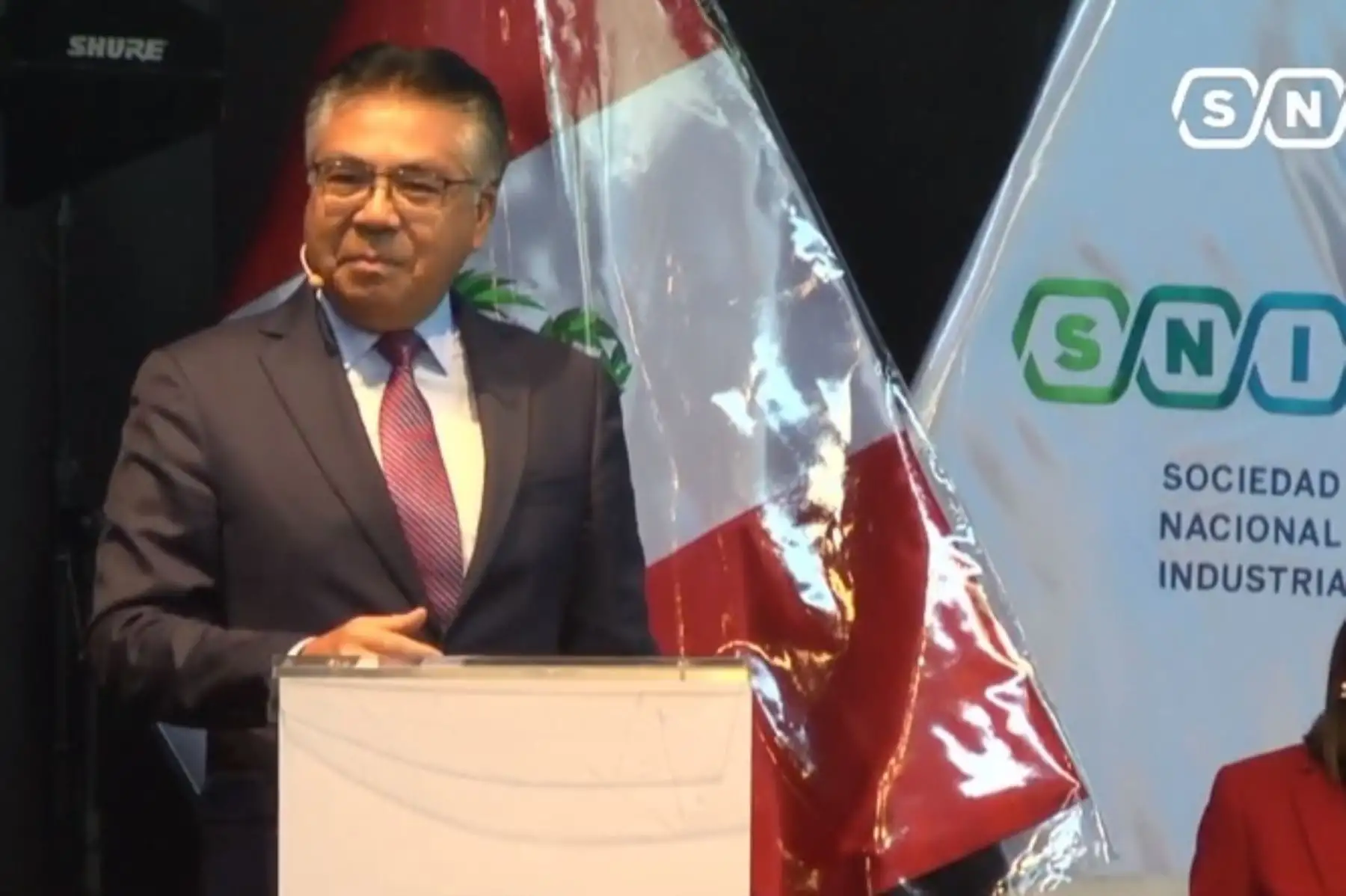 Presidente de la Sociedad Nacional de Industrias, Jesús Salazar Nishi. Foto: INTERNET/Medios