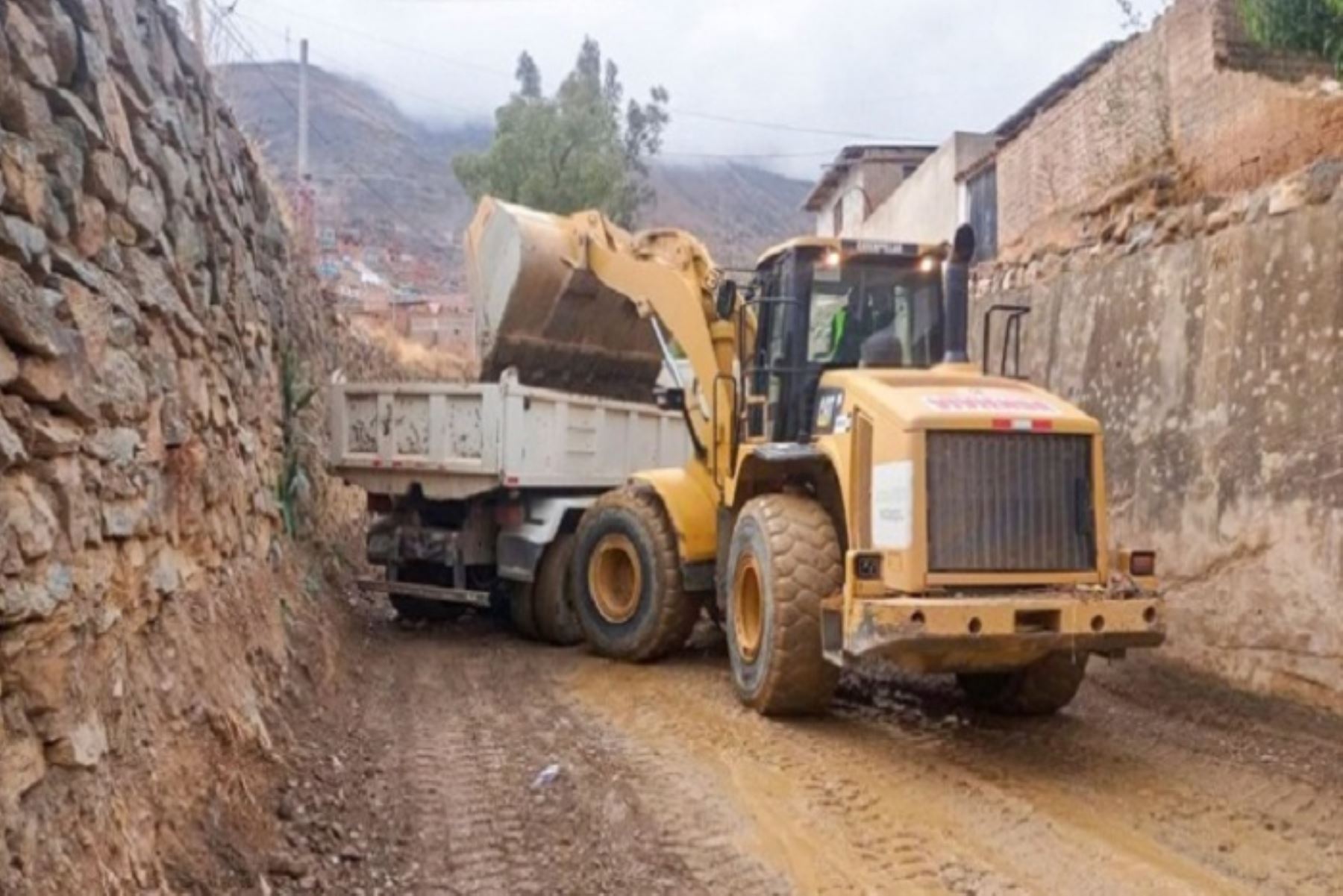 Los trabajos en la quebrada Llicua, en la región Huánuco, beneficiarán a 5,000 habitantes aproximadamente.