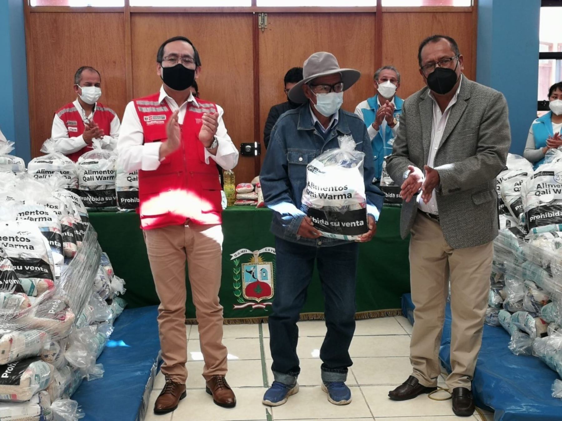 Arequipa: entregan 171 toneladas de alimentos a 14 municipios para personas vulnerables
