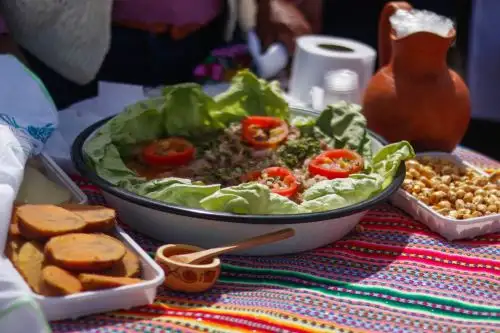 Potajes a base de carne de llama, como el cebiche, se lucirán durante el IX Festival de la Sal y Gastronomía de la Carne de Llama de Pasco.