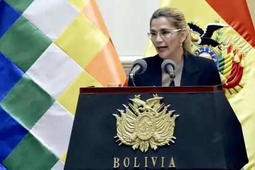 Expresidenta Áñez condenada a 10 años de cárcel en Bolivia. Foto: AFP