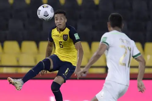 La demanda de Chile buscaba una sanción a Ecuador que le permitiese a la Roja alcanzar un cupo para el Mundial de Catar en detrimento de la Tricolor. Foto: AFP.