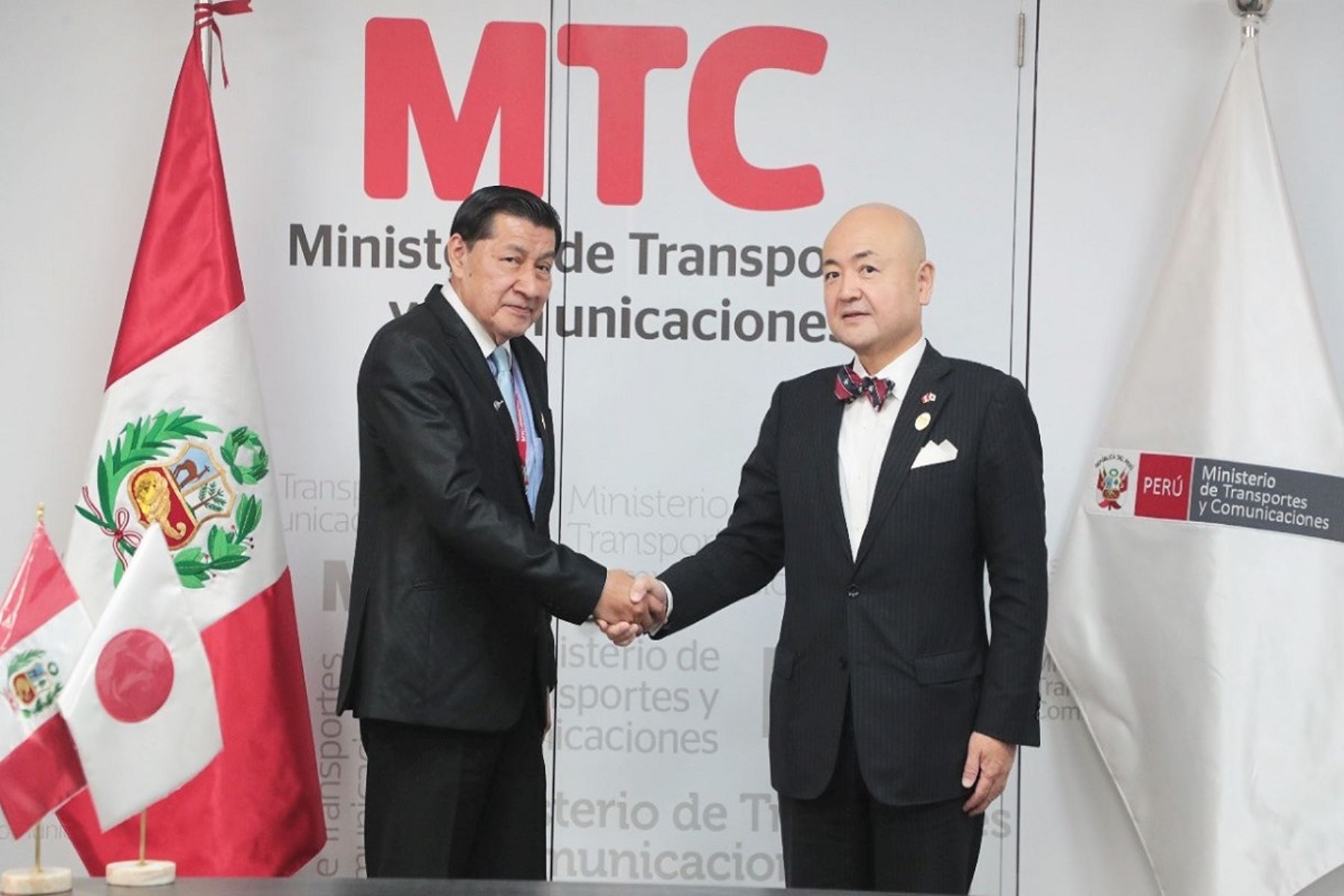 Perú y Japón fortalecen gestiones de cooperación en Transportes y Comunicaciones