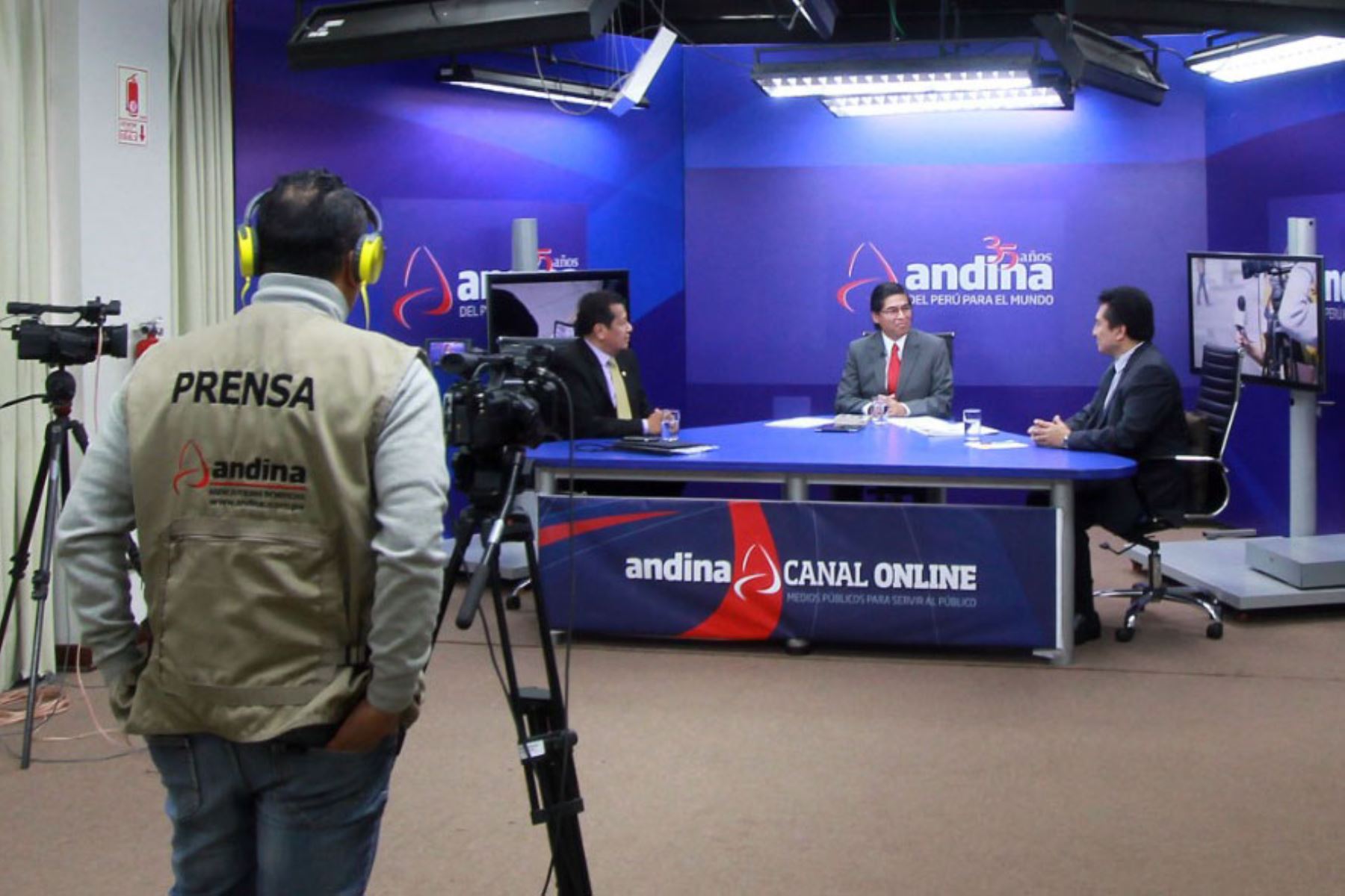 Presidencia saluda a la Agencia Andina por su 41° aniversario