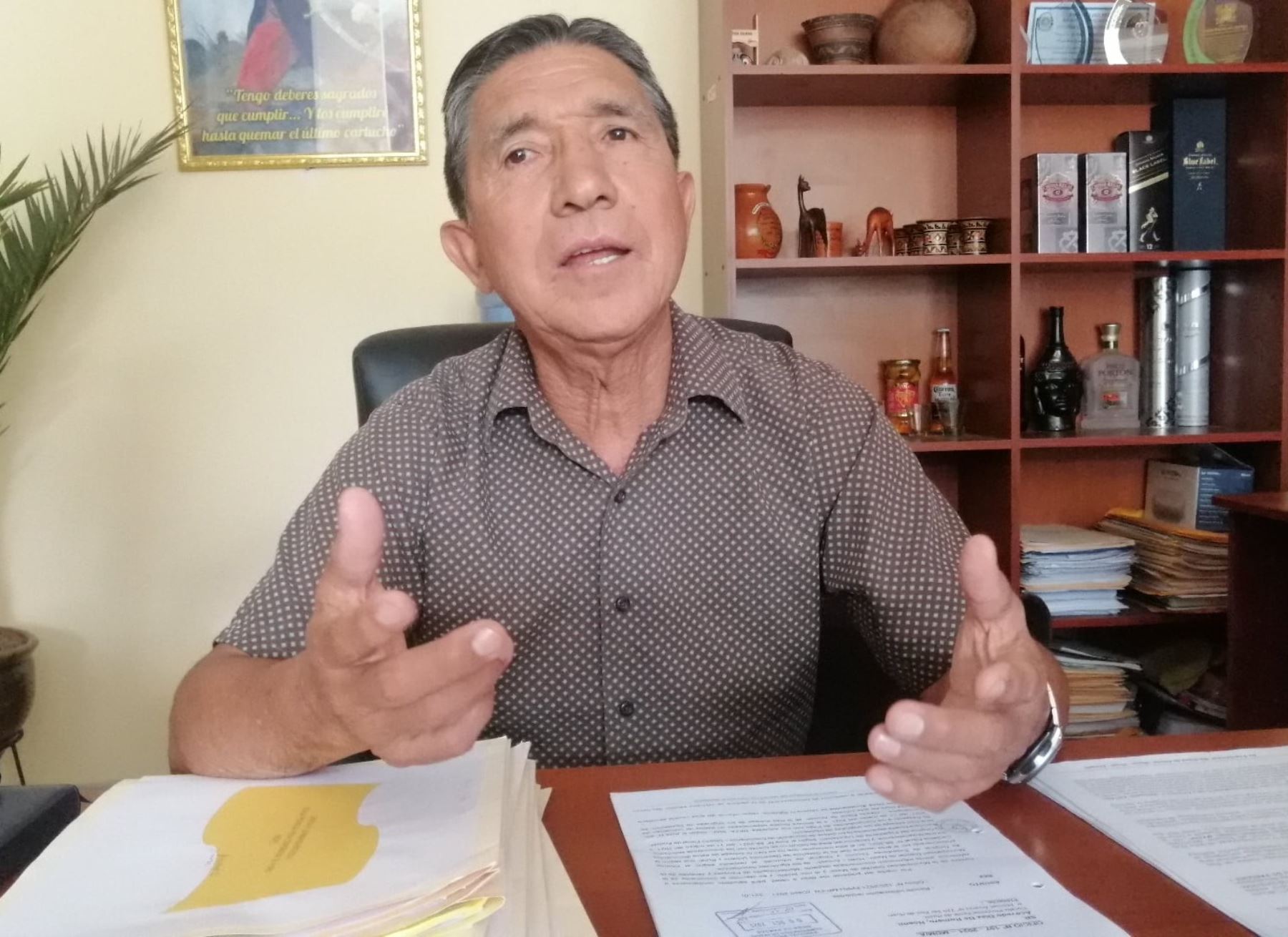 Corte Superior de Áncash ordenó nueve meses de prisión preventiva para alcalde del distrito de Masin, Pablo Malvaceda, quien es investigado por el presunto delito de peculado.