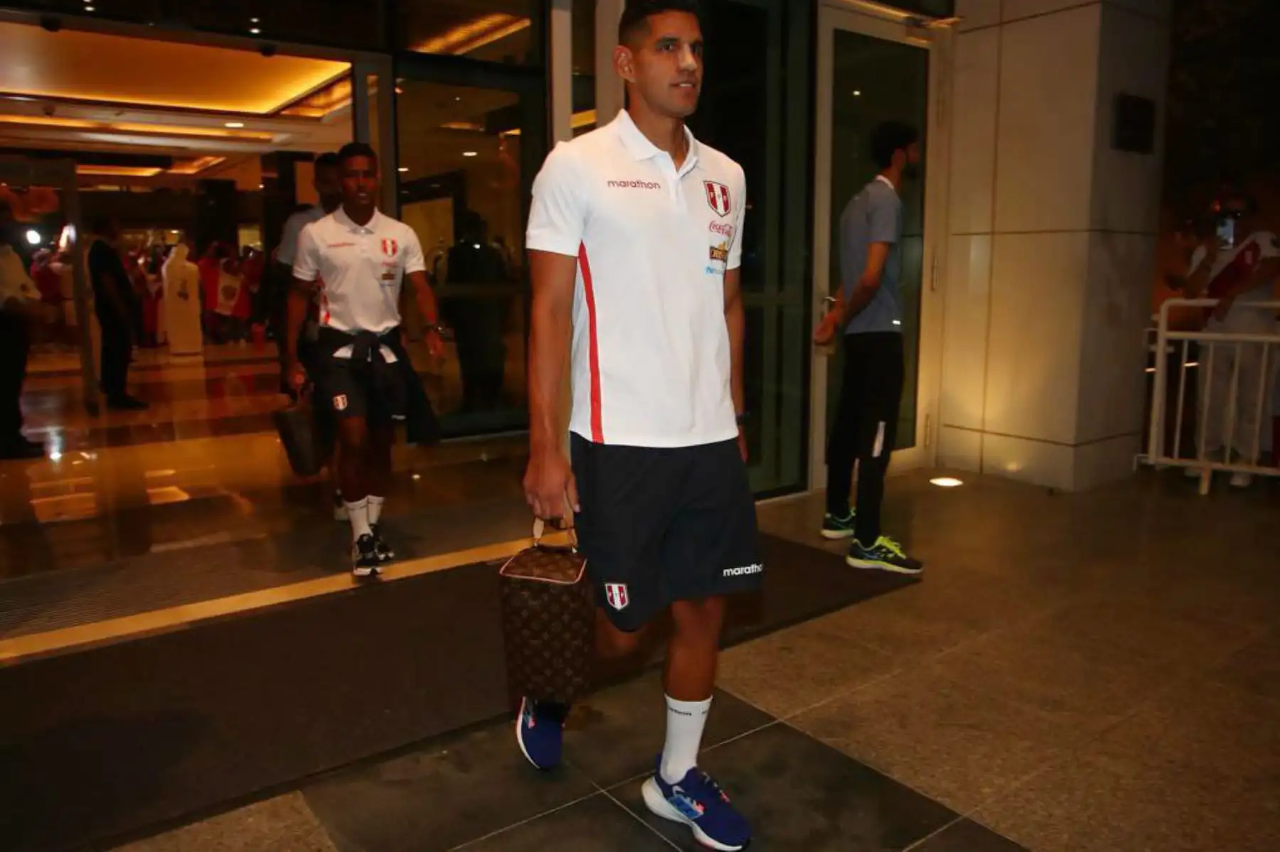 Selección Peruana sale del hotel de concentración y se dirige al estadio Ahmad Bin Ali Stadium donde disputará partido trascendental ante Australia por el Repechaje rumbo a Catar 2022.
Foto: ANDINA/Difusión