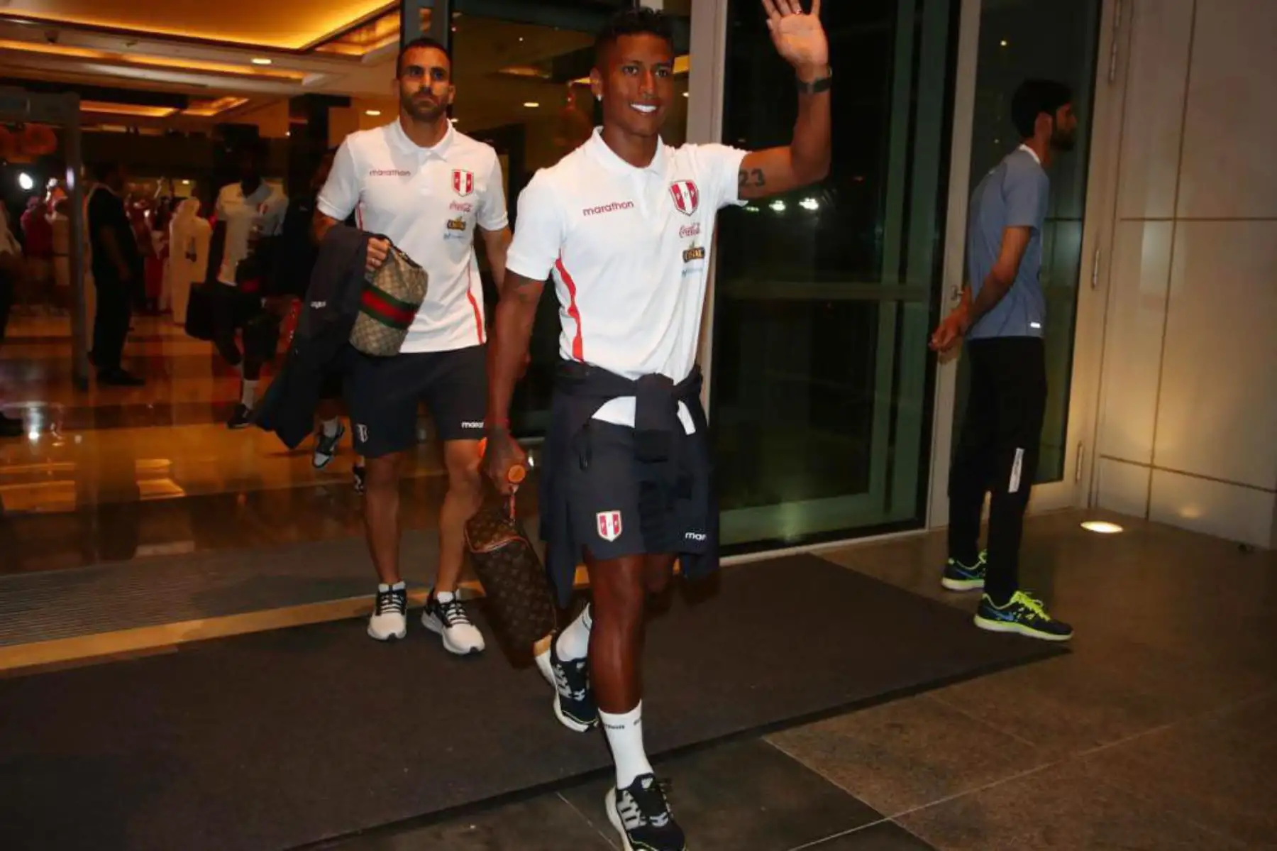 Selección Peruana sale del hotel de concentración y se dirige al estadio Ahmad Bin Ali Stadium donde disputará partido trascendental ante Australia por el Repechaje rumbo a Catar 2022.
Foto: ANDINA/Difusión