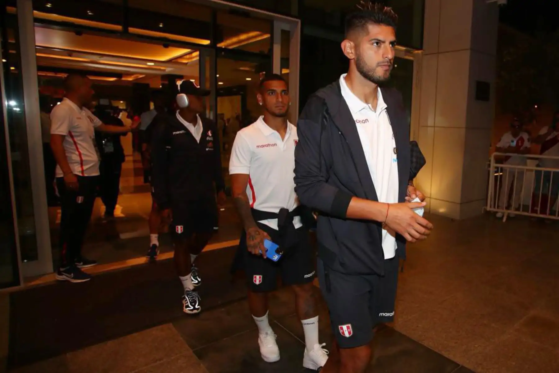 Selección Peruana sale del hotel de concentración y se dirige al estadio Ahmad Bin Ali Stadium donde disputará partido trascendental ante Australia por el Repechaje rumbo a Catar 2022.
Foto: ANDINA/Difusión