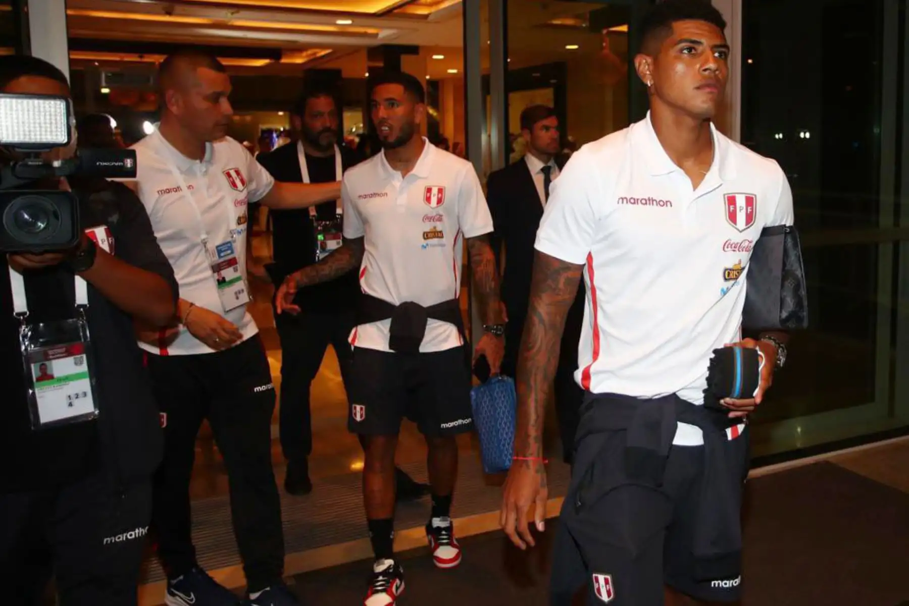 Selección Peruana sale del hotel de concentración y se dirige al estadio Ahmad Bin Ali Stadium donde disputará partido trascendental ante Australia por el Repechaje rumbo a Catar 2022.
Foto: ANDINA/Difusión