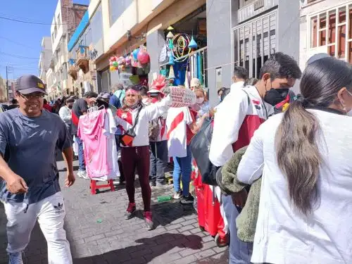 Arequipa ya vive ambiente de fiesta deportiva a pocas horas del Perú-Australia, clasificatorio para el Mundial Catar 2022. ANDINA/Difusión