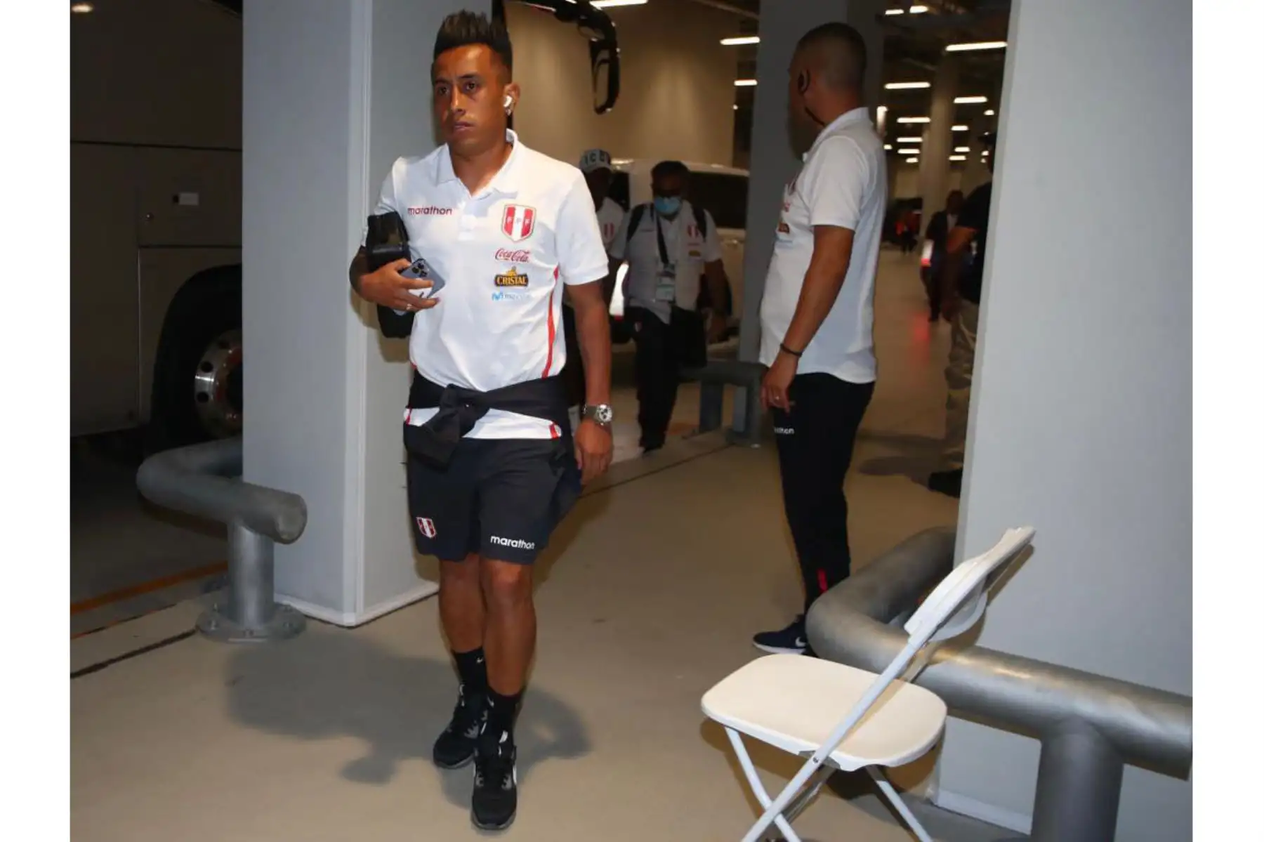 Selección Peruana llega al estadio Ahmad Bin Ali Stadium donde disputará partido trascendental ante Australia por el Repechaje rumbo a Catar 2022.
Foto: Selección Peruana