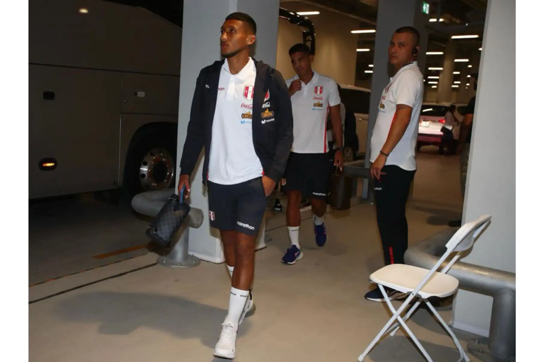 Selección Peruana llega al estadio Ahmad Bin Ali Stadium donde disputará partido trascendental ante Australia por el Repechaje rumbo a Catar 2022.
Foto: Selección Peruana