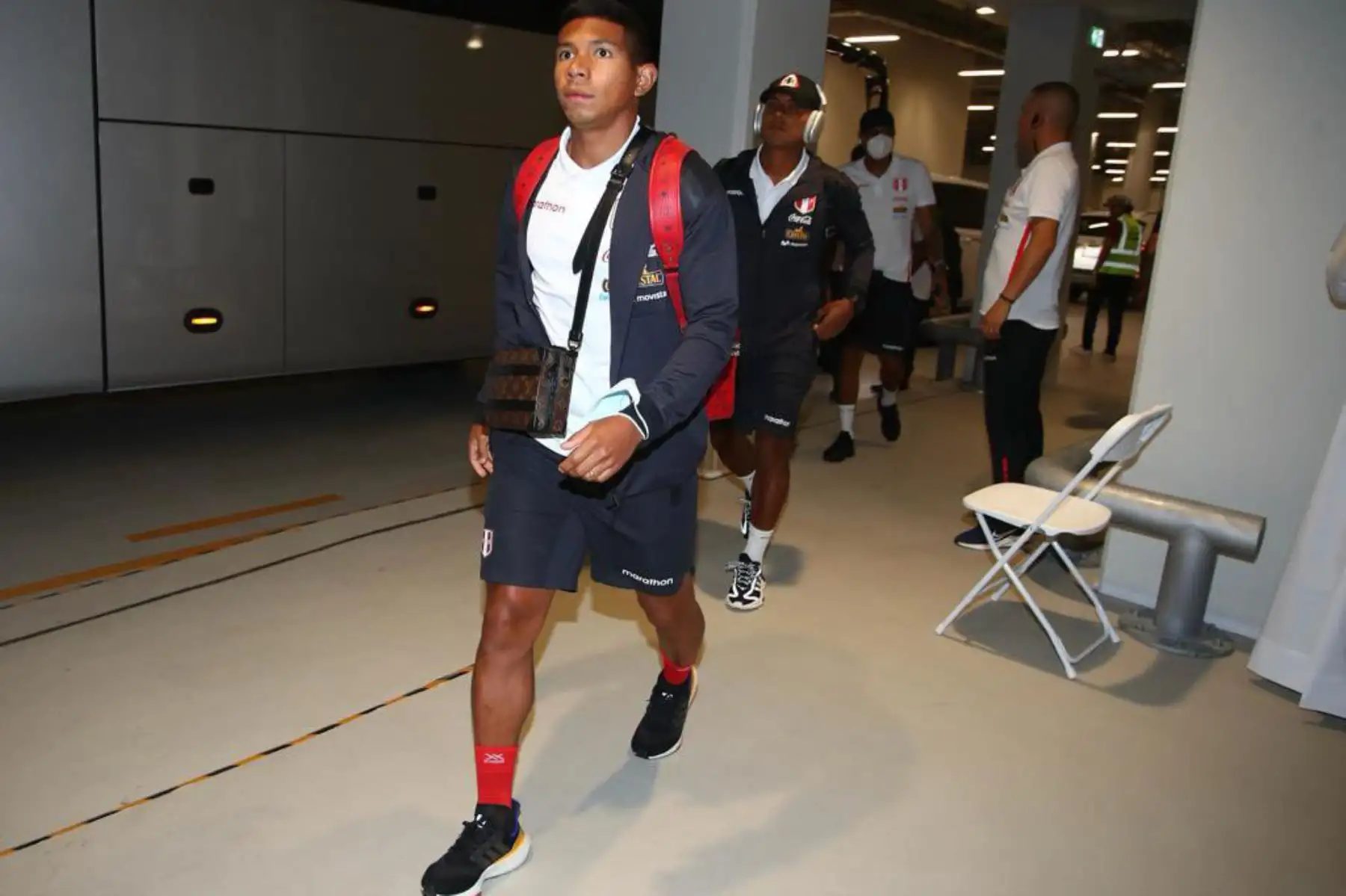 Selección Peruana llega al estadio Ahmad Bin Ali Stadium donde disputará partido trascendental ante Australia por el Repechaje rumbo a Catar 2022.
Foto: Selección Peruana