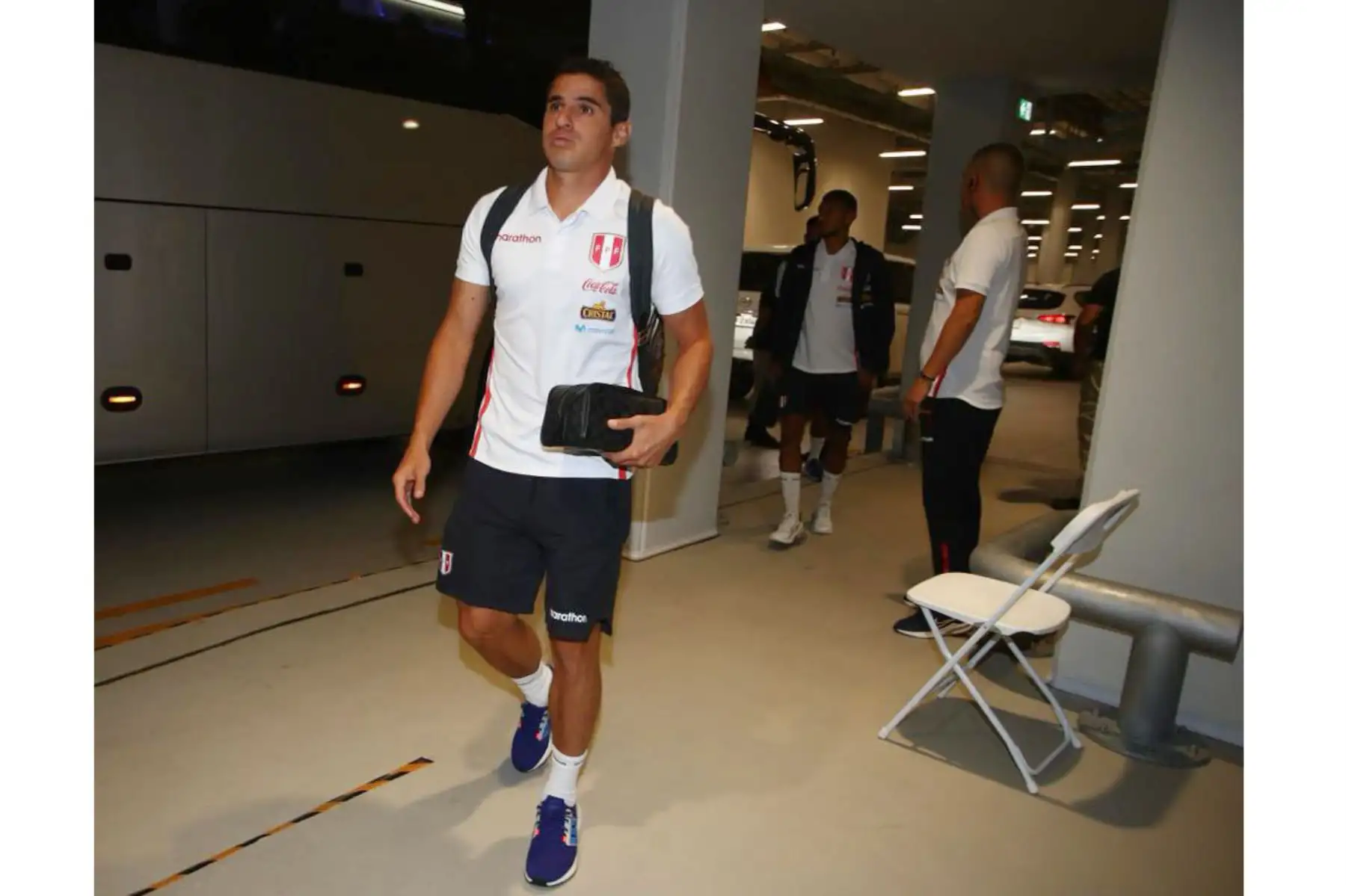 Selección Peruana llega al estadio Ahmad Bin Ali Stadium donde disputará partido trascendental ante Australia por el Repechaje rumbo a Catar 2022.
Foto: Selección Peruana