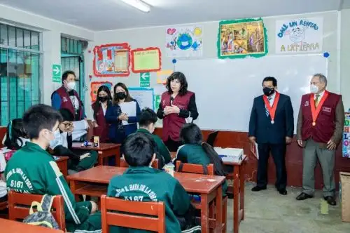 La Comisión de Acceso a la Justicia del Poder Judicial realizó una campaña de promoción de derechos en un colegio de Puente Piedra. Foto: ANDINA/Poder Judicial