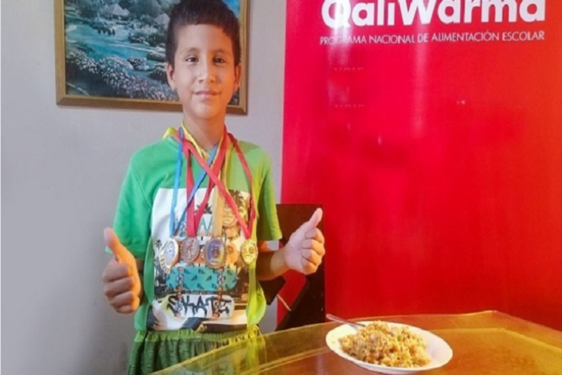 Tumbes: niño arquero atribuye su éxito a alimentación brindada por Qali Warma