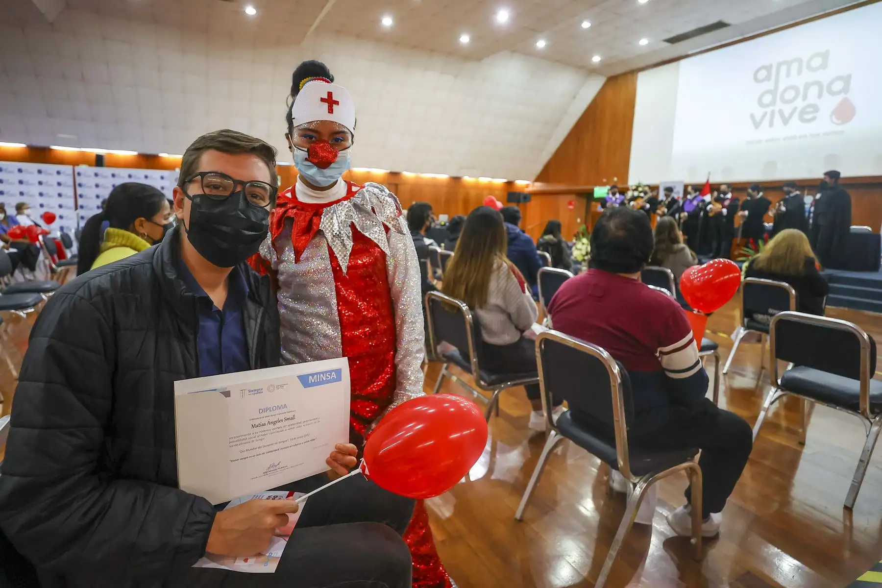 El Ministerio de Salud (Minsa), a través de la Dirección General de Donaciones, Trasplantes y Banco de Sangre (Digdot), conmemora, este martes 14 de junio, el Día Mundial del Donante de Sangre y reconocé a todos los donantes voluntarios de sangre, quienes gracias a su solidaridad han salvado muchas vidas. Foto: ANDINA/Andrés Valle