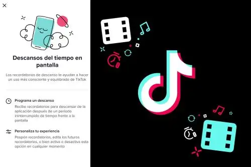 TikTok anuncia nuevas funcionalidades para gestionar el tiempo en pantalla de los usuarios.